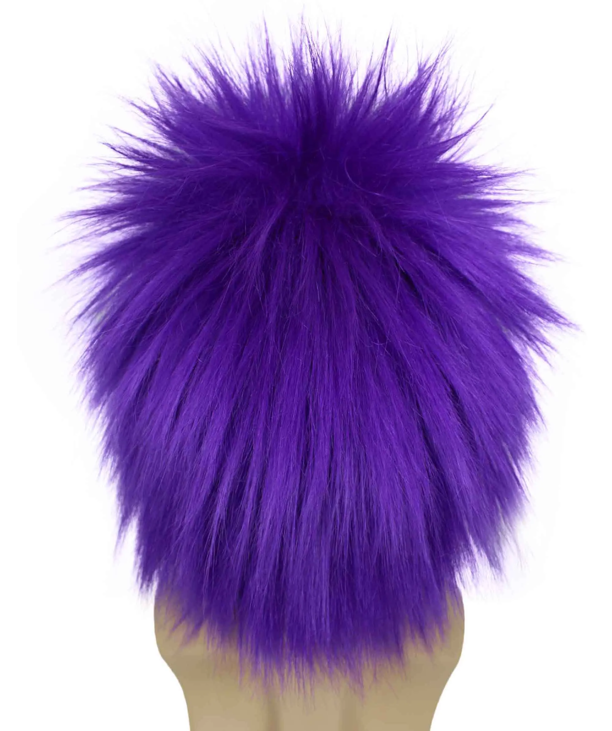Adult Men's 80’s Rock Style Multi Color Options Wig, Synthetic Soft Fiber Hair, Perfect for your next Festival and Group Anime Party!