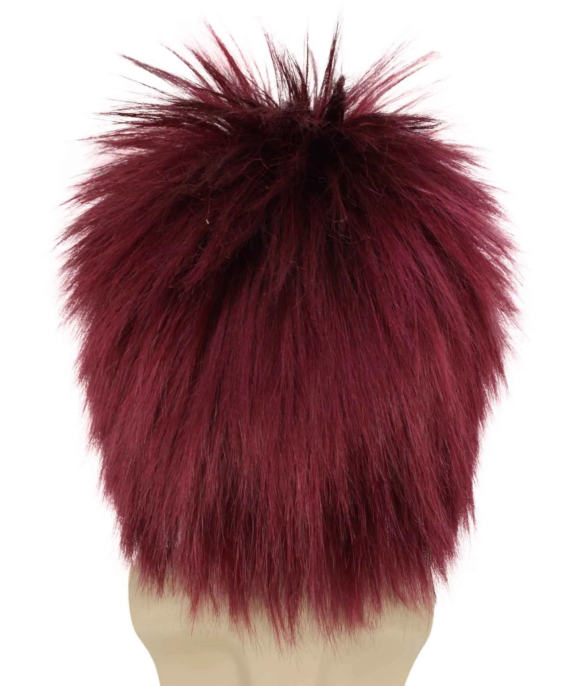 Adult Men's 80’s Rock Style Multi Color Options Wig, Synthetic Soft Fiber Hair, Perfect for your next Festival and Group Anime Party!