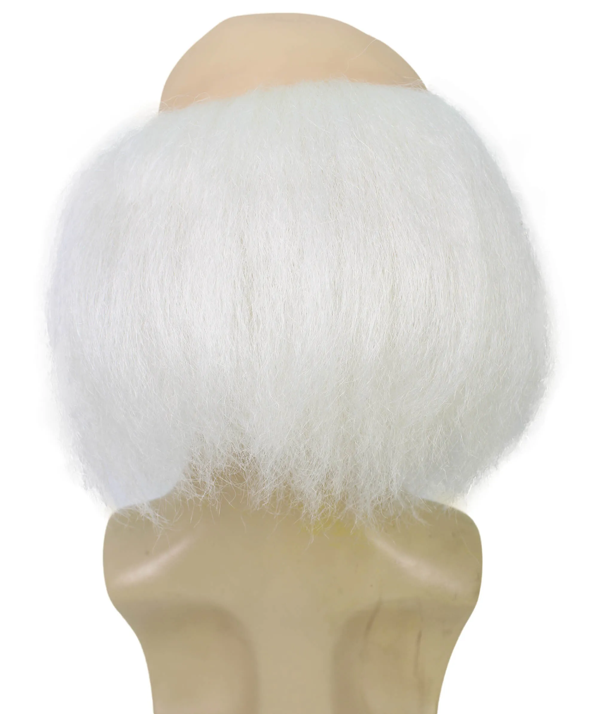 Adult Men’s Animated Fairy Tale Movie Bookseller  White Wig Beard and Eyebrows | Perfect for Halloween | Flame-retardant Synthetic Fiber