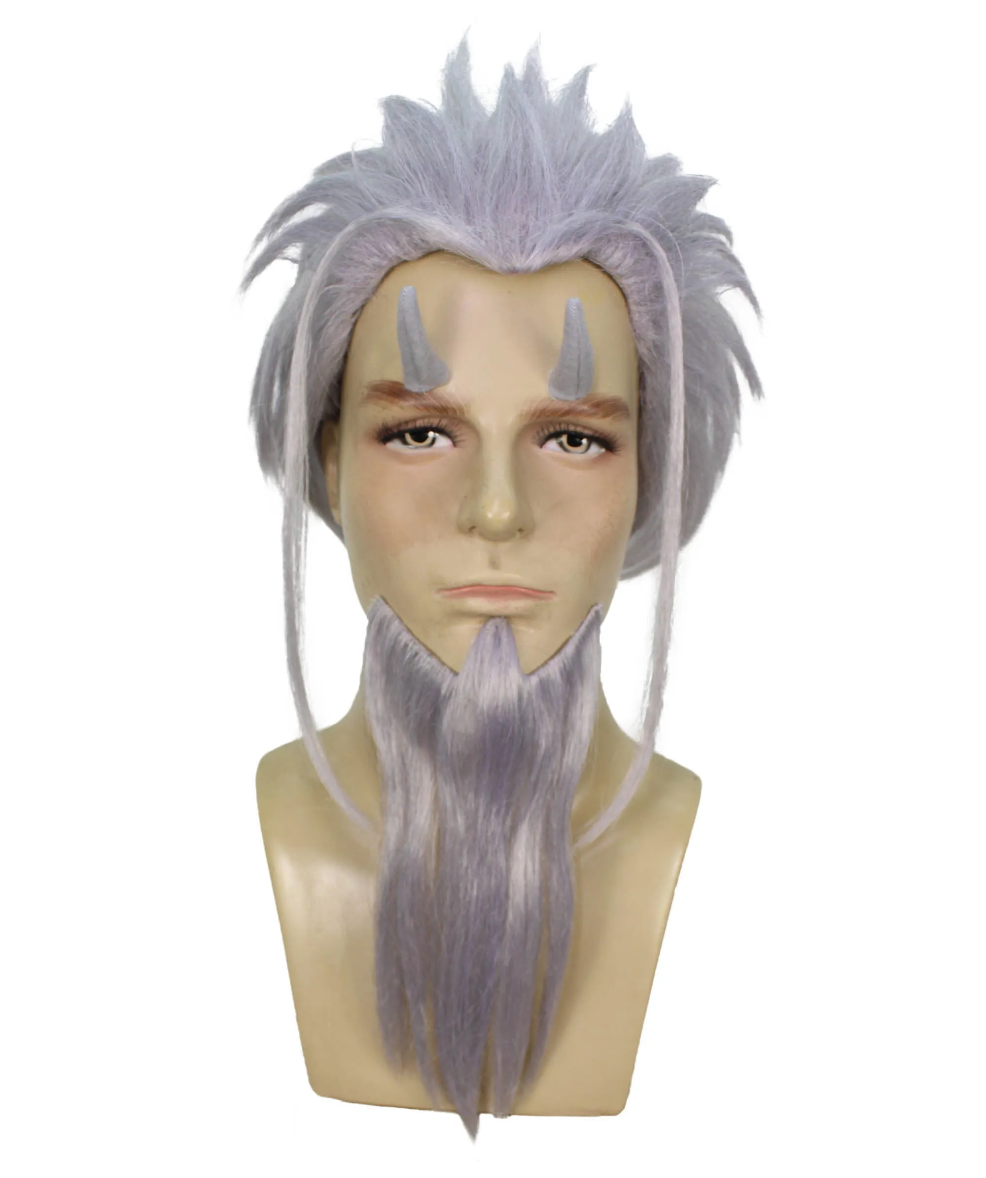 Adult Men's Anime Cosplay Wig | Perfect for Halloween | Synthetic Fiber| Cosplay Wig