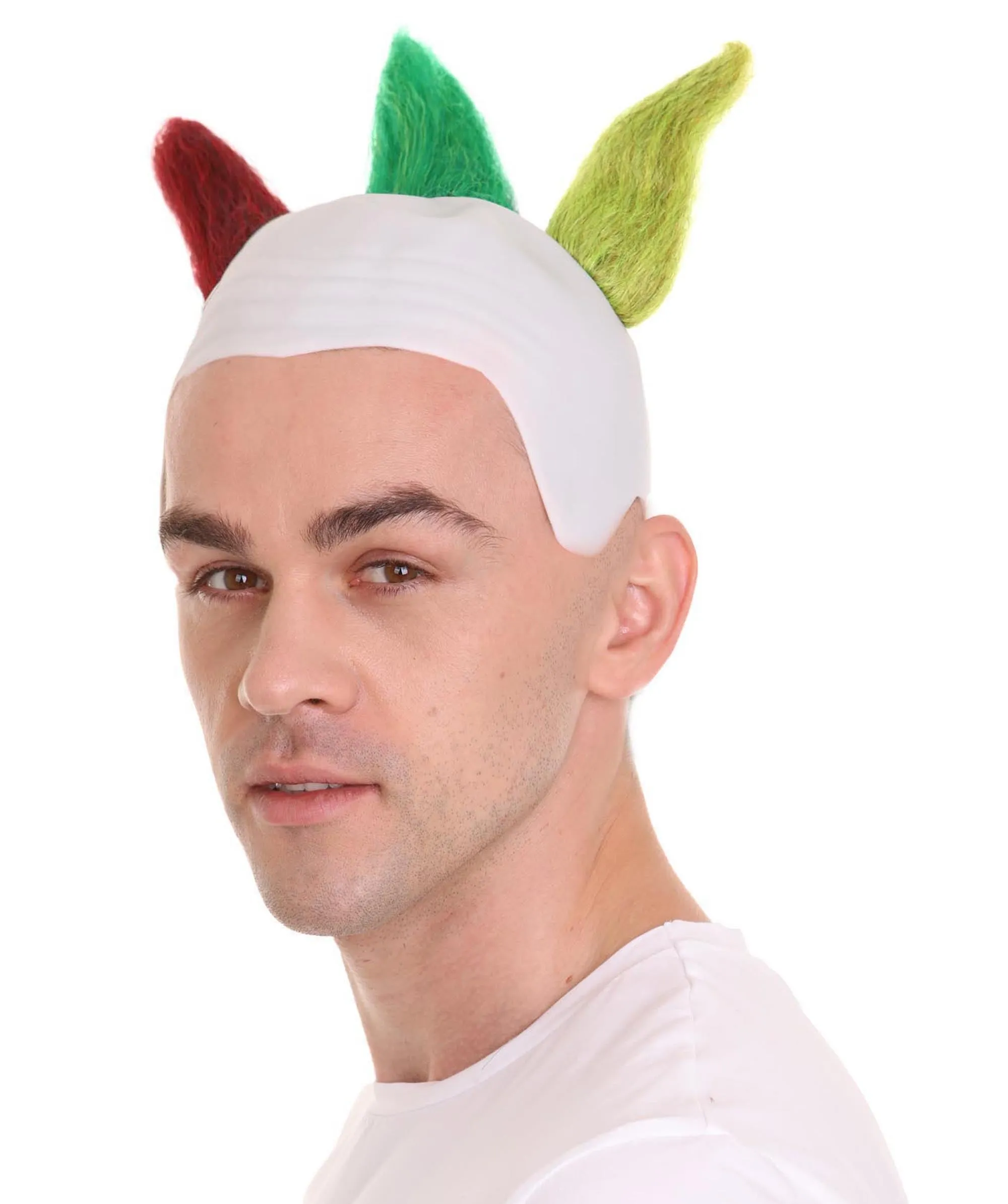 Adult Men's Clown Wig | Multi Color Clown Scary Wigs