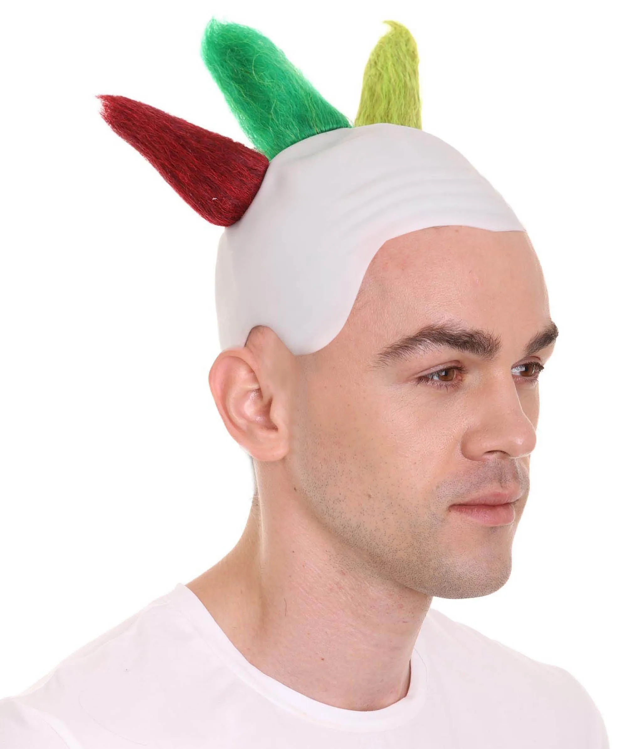 Adult Men's Clown Wig | Multi Color Clown Scary Wigs