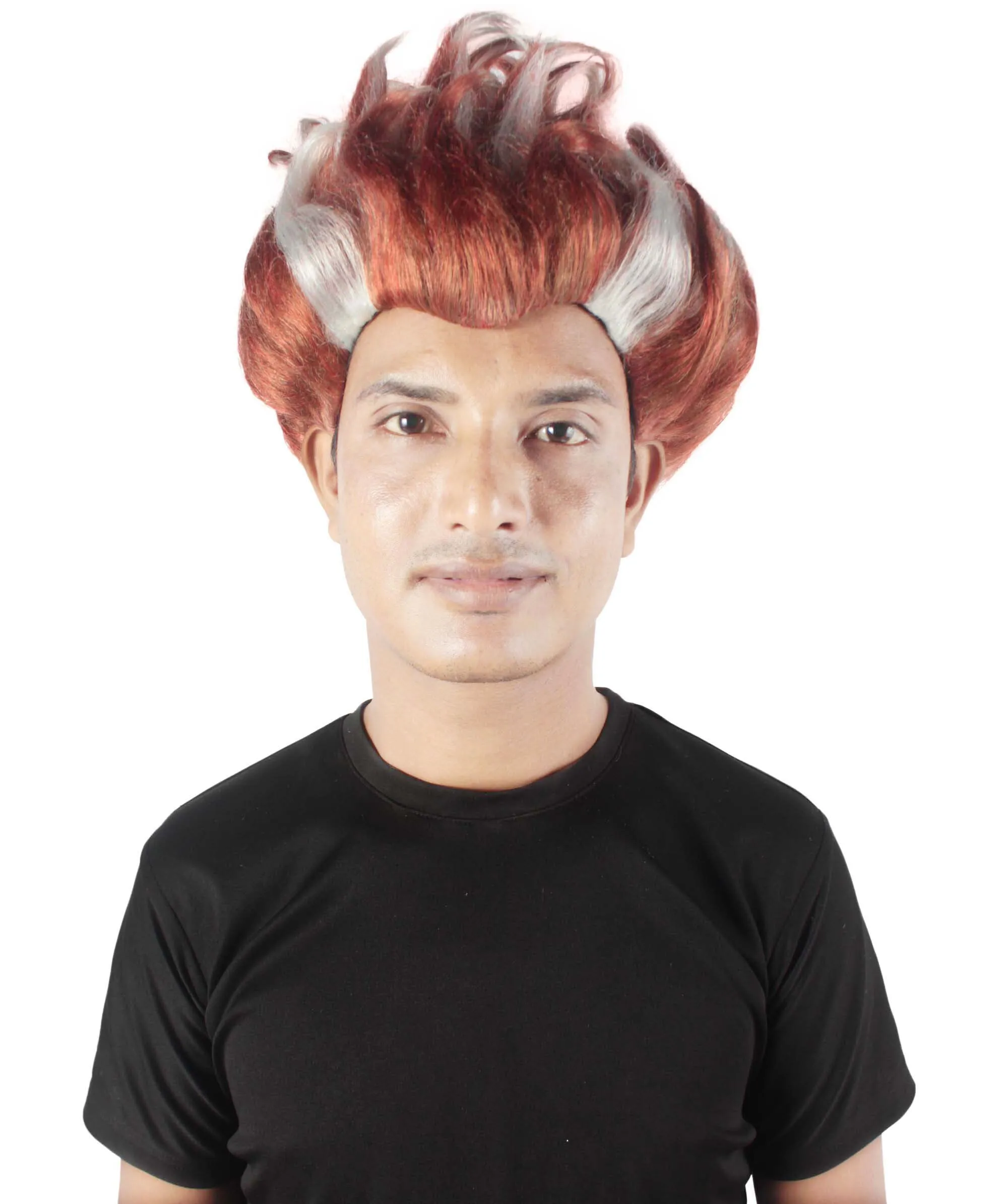Adult Men's Superhero Halloween Doctor Wig | Multiple Color Options