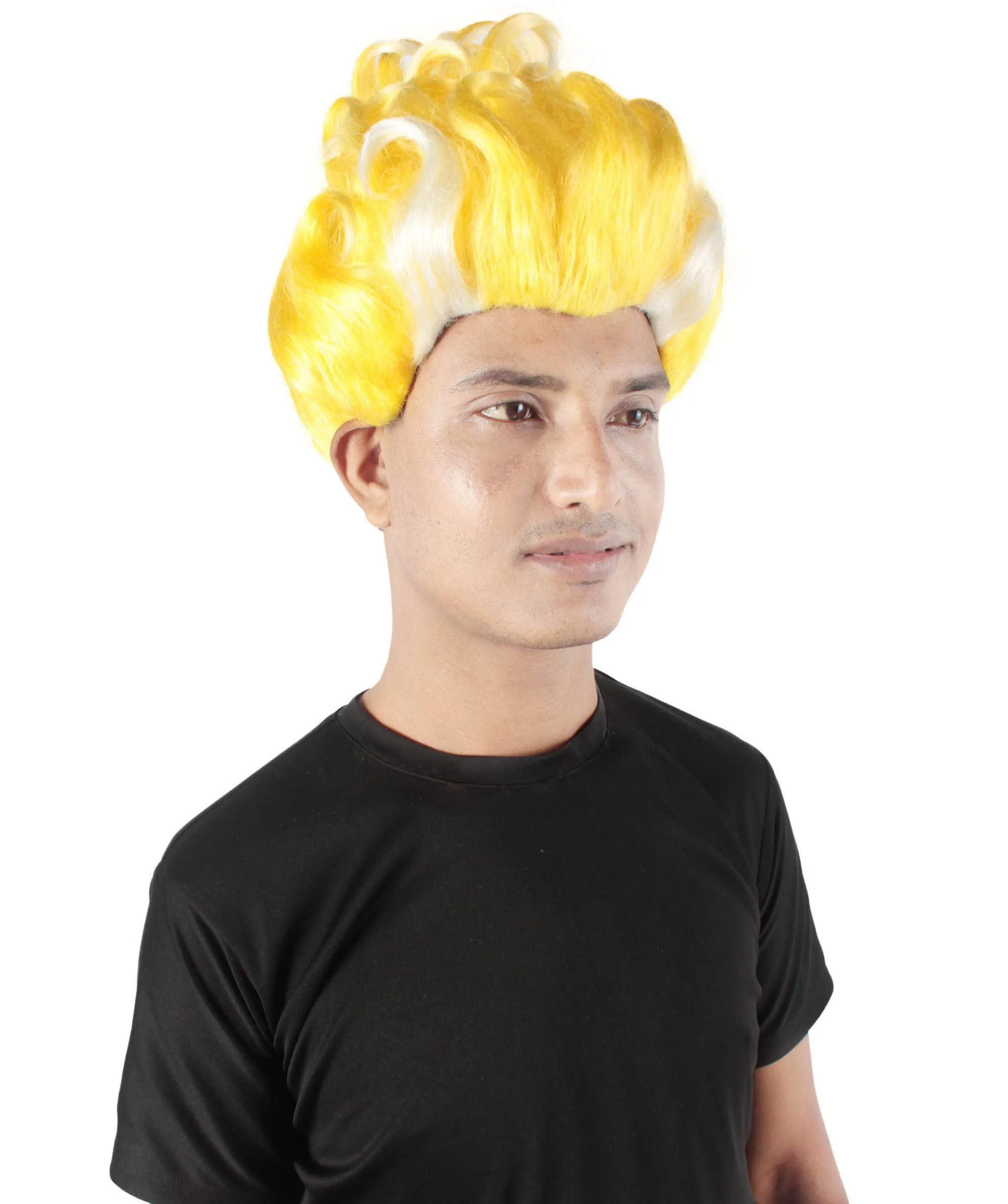 Adult Men's Superhero Halloween Doctor Wig | Multiple Color Options