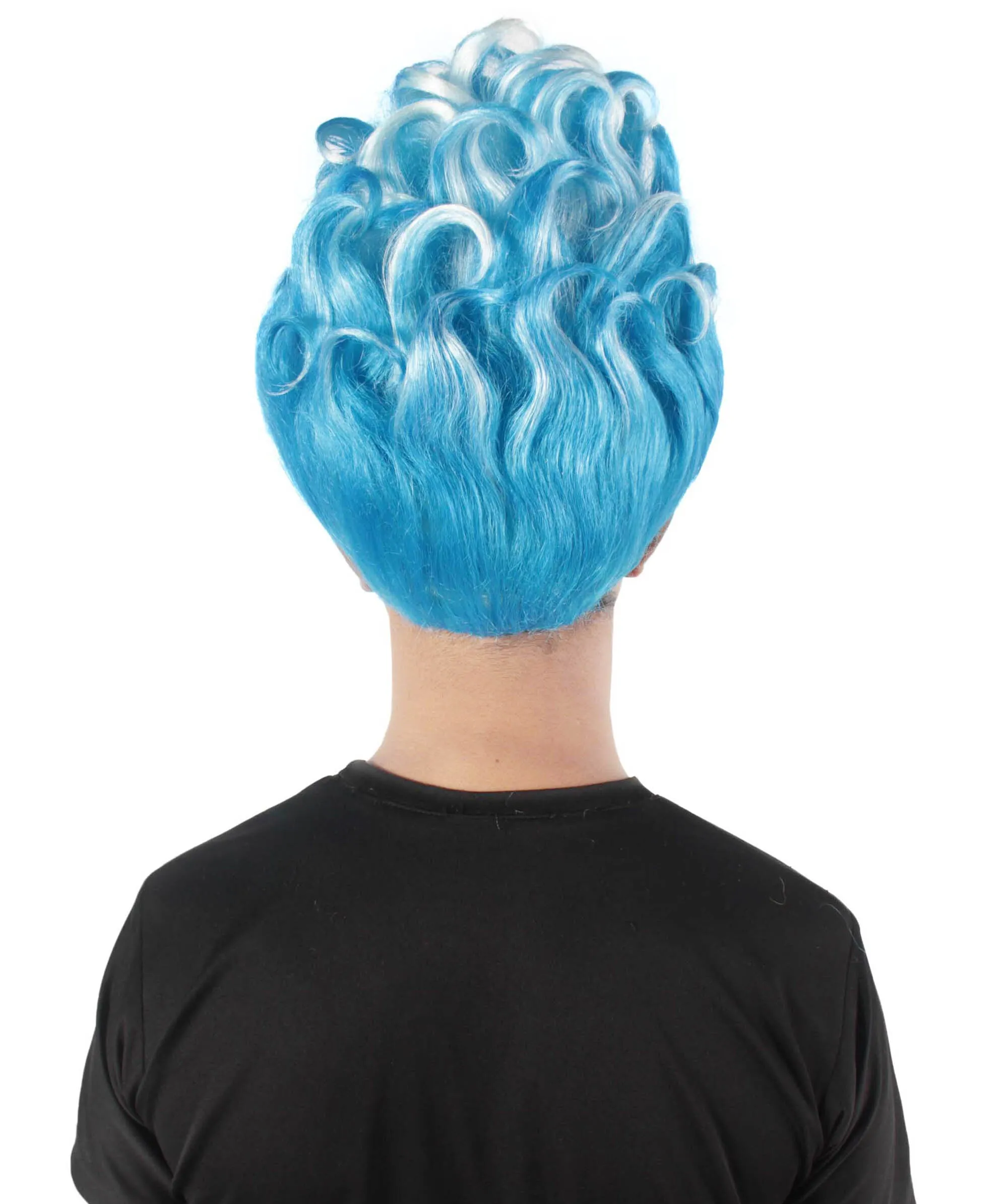 Adult Men's Superhero Halloween Doctor Wig | Multiple Color Options