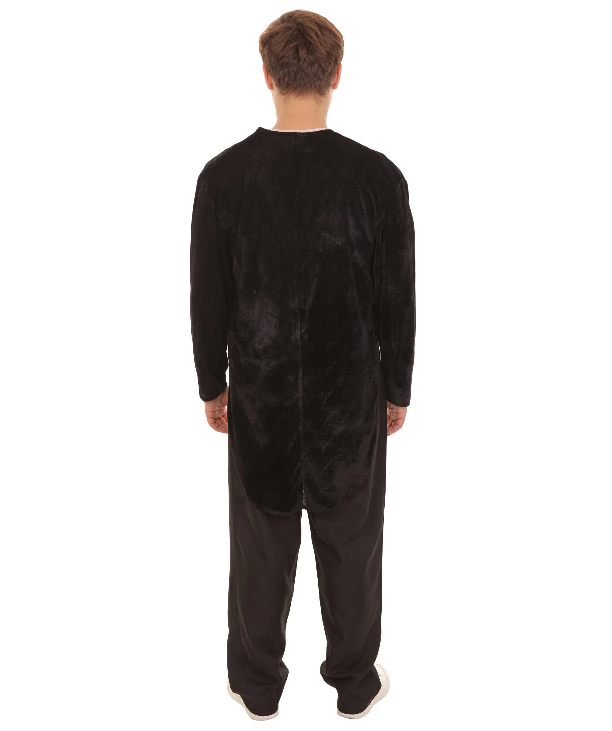 Adult Men's Zombie Costume | Black & White Halloween Costume