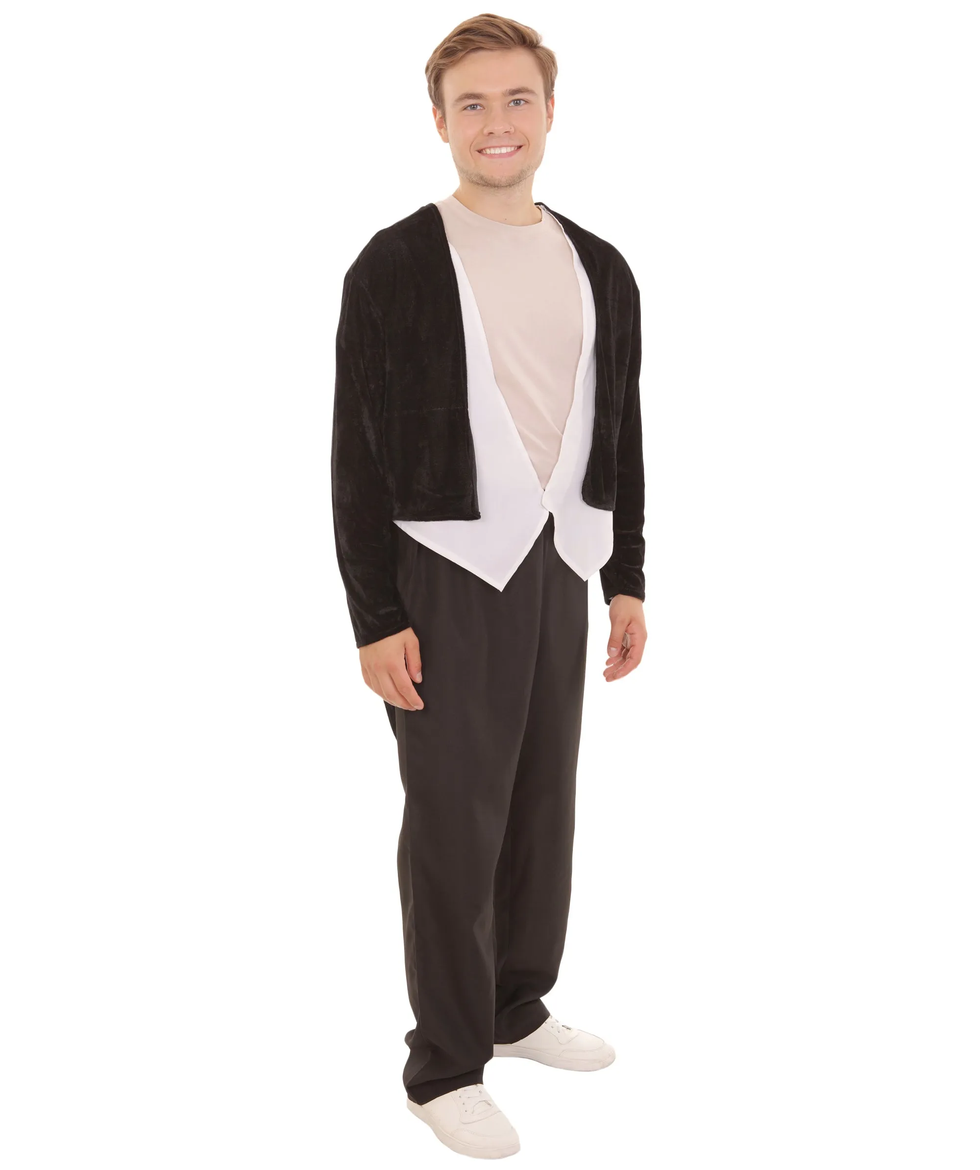 Adult Men's Zombie Costume | Black & White Halloween Costume