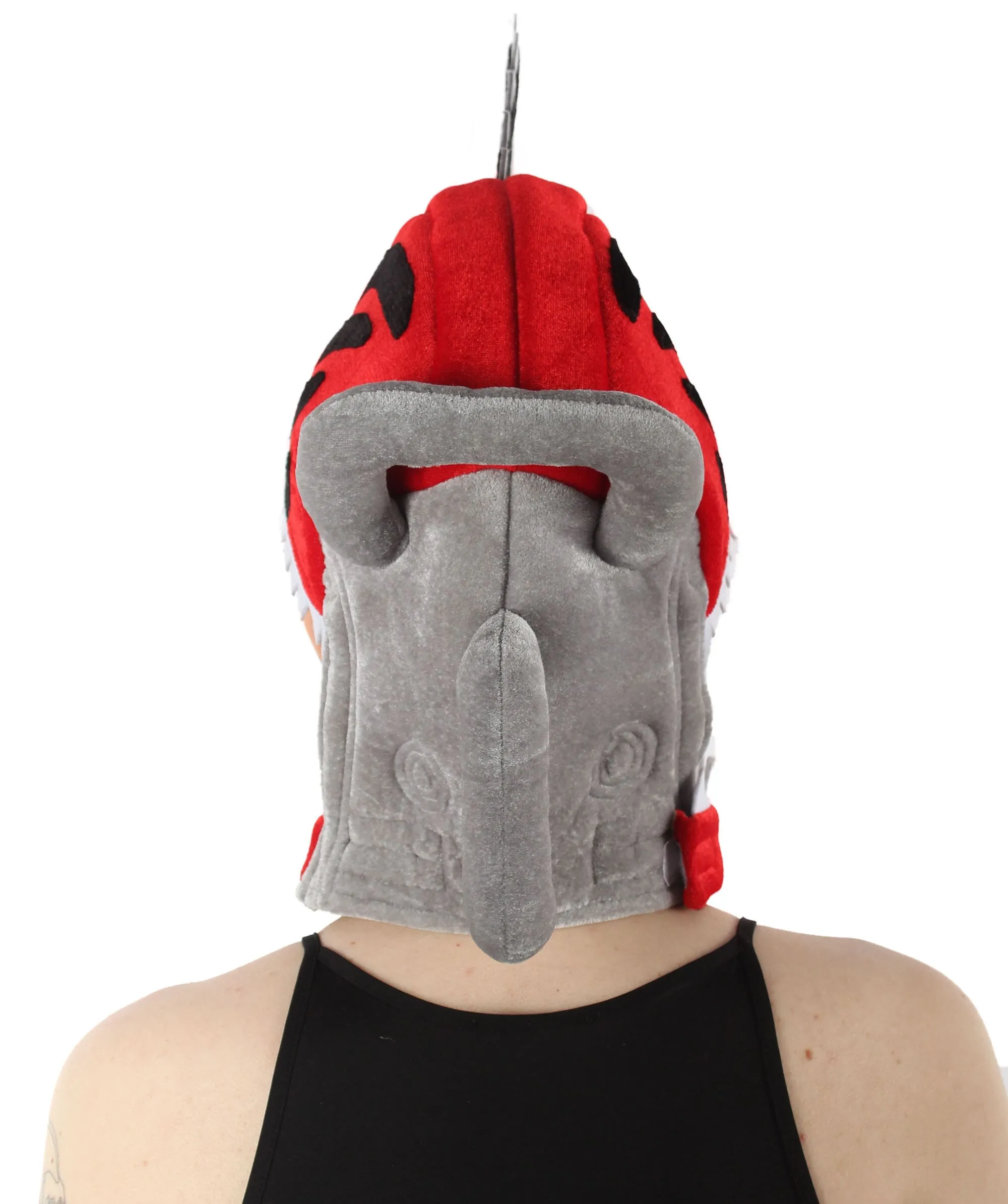 Adult Unisex Anime Devil Hunter Chainsaw Head Hat, Breathable Design, Perfect for Halloween and Anime-themed Group Parties, Flame-retardant Synthetic Materials