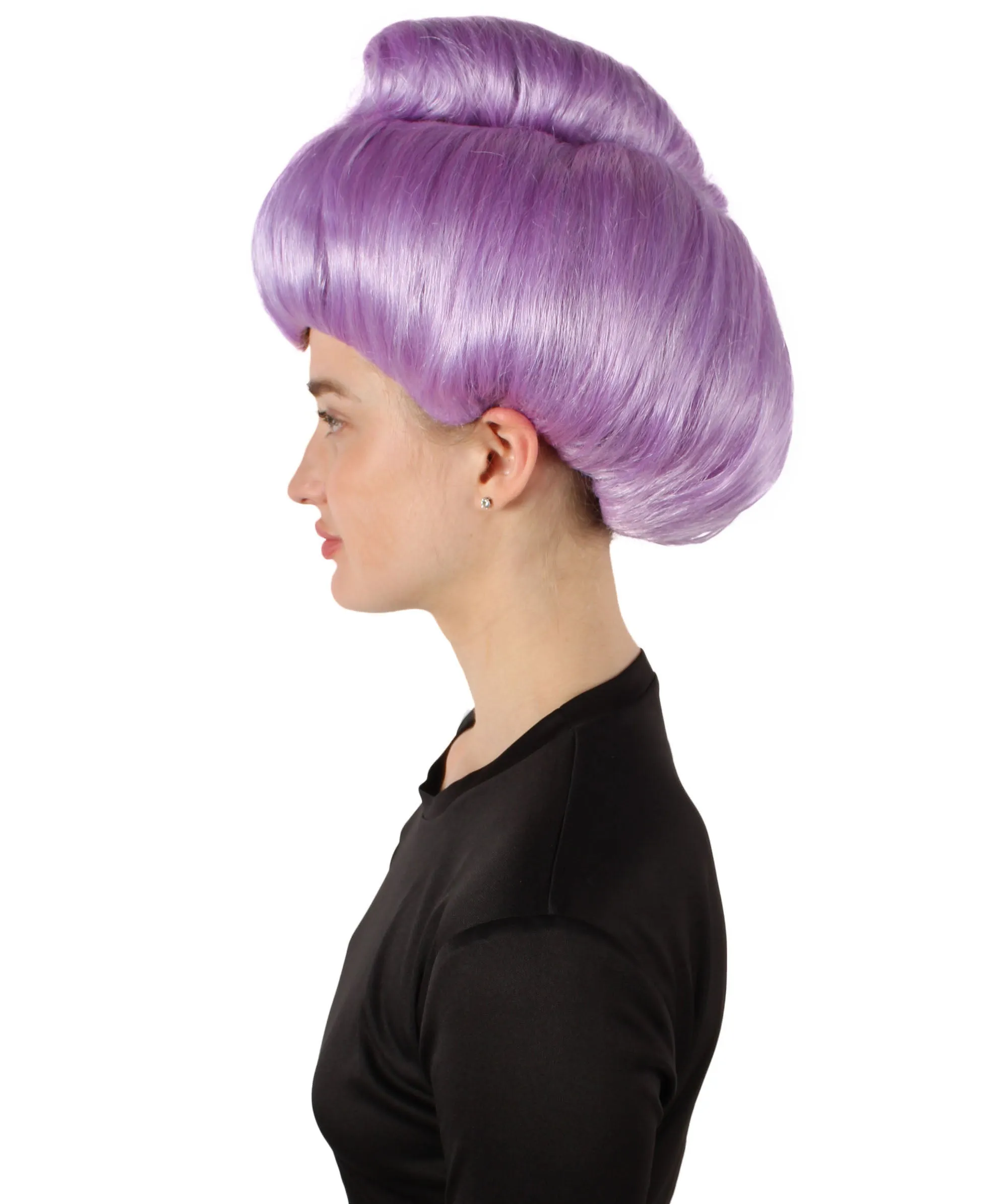 Adult Women Animated Fantasy Movie Fairy Godmother Wig, Capless Cap Design for Comfort, Multiple Color Options!