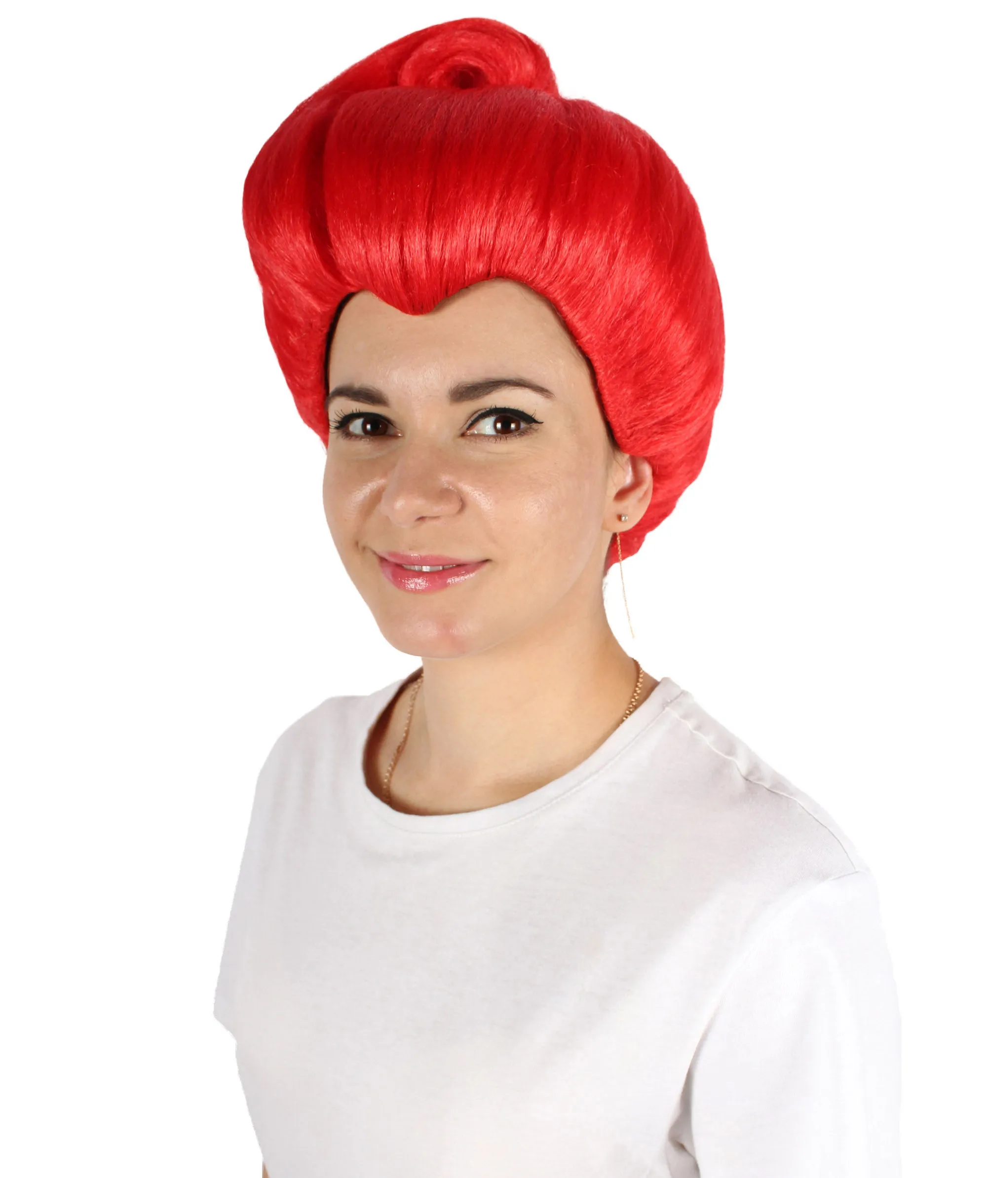 Adult Women Animated Fantasy Movie Fairy Godmother Wig, Capless Cap Design for Comfort, Multiple Color Options!