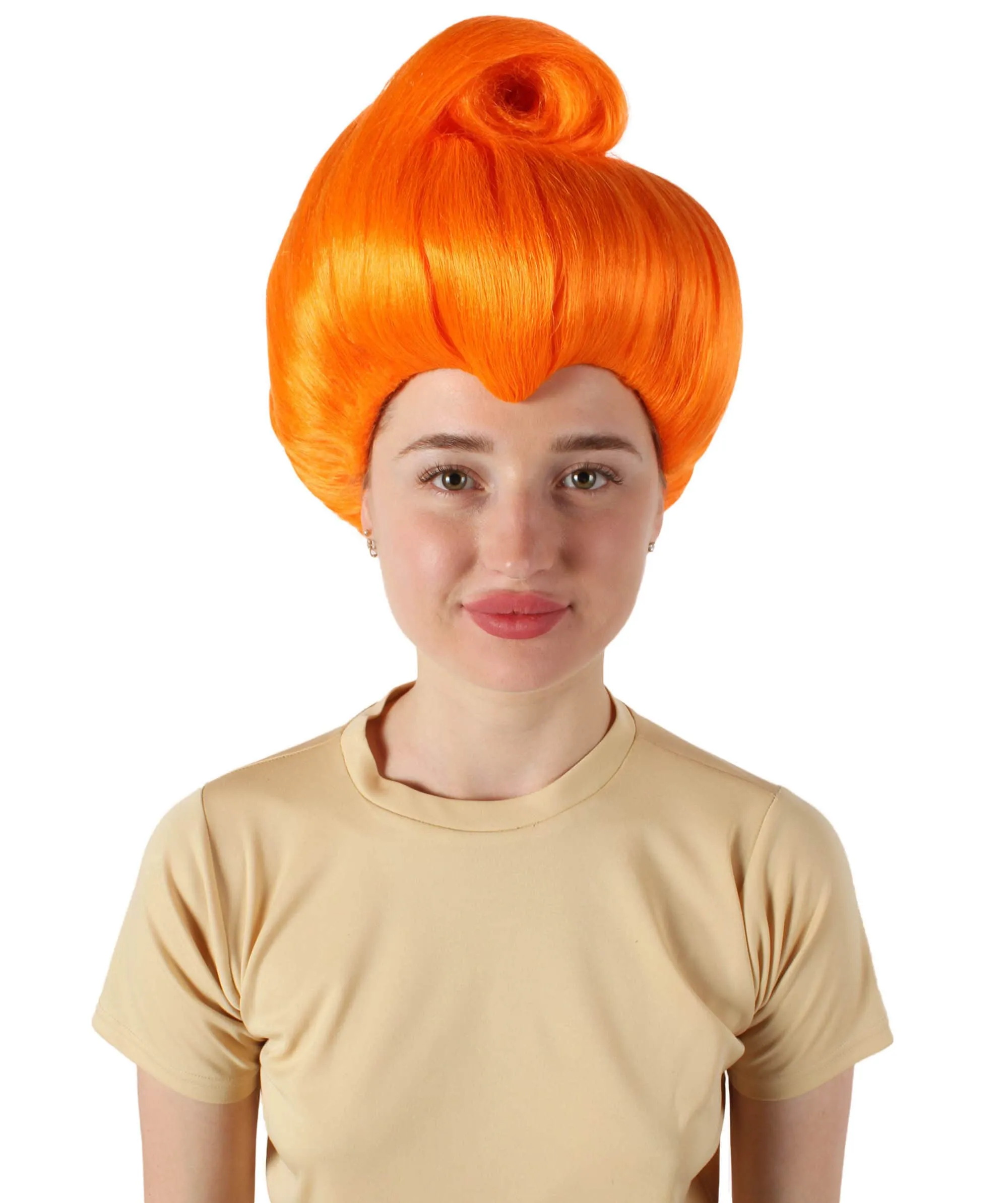 Adult Women Animated Fantasy Movie Fairy Godmother Wig, Capless Cap Design for Comfort, Multiple Color Options!