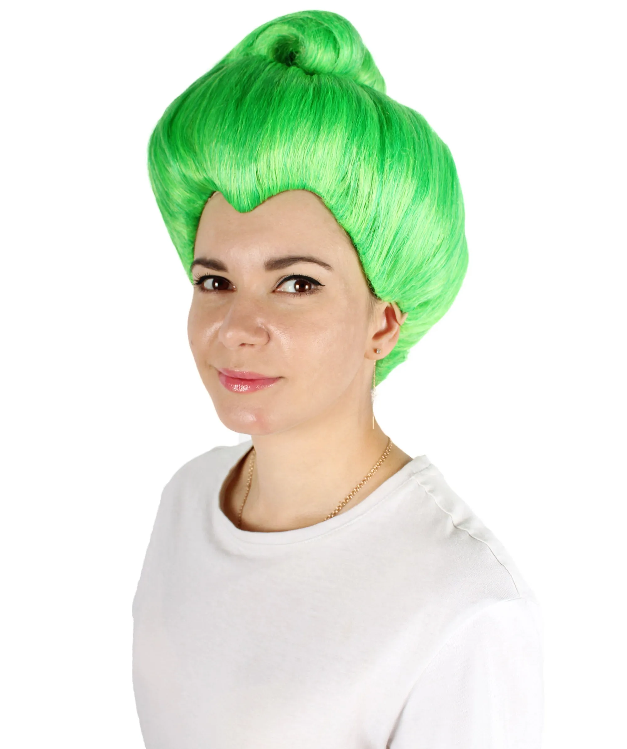 Adult Women Animated Fantasy Movie Fairy Godmother Wig, Capless Cap Design for Comfort, Multiple Color Options!