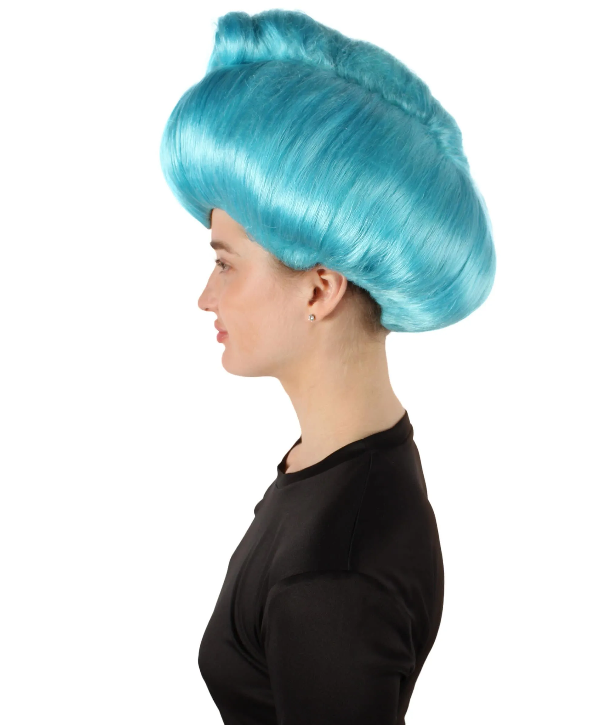 Adult Women Animated Fantasy Movie Fairy Godmother Wig, Capless Cap Design for Comfort, Multiple Color Options!