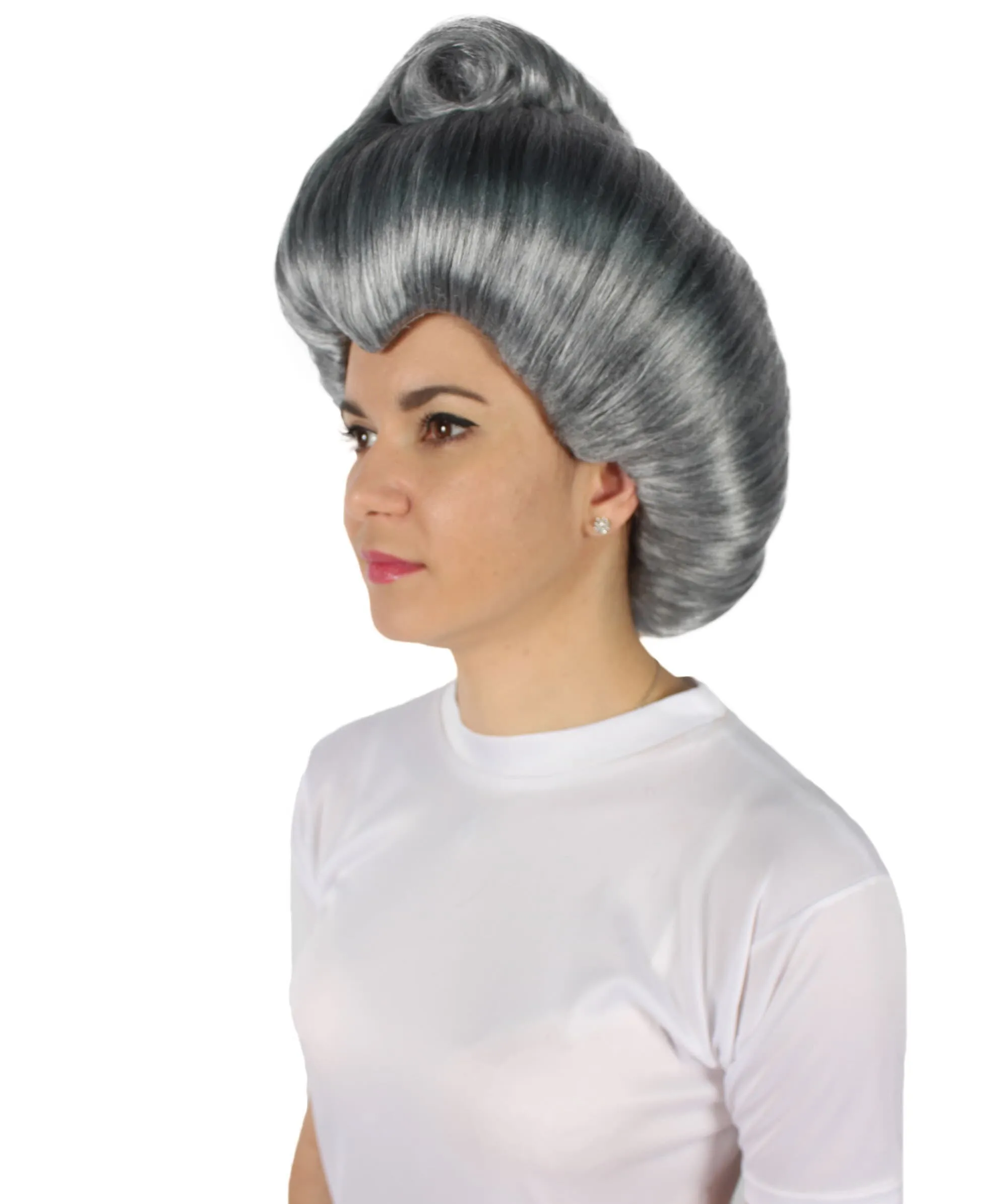 Adult Women Animated Fantasy Movie Fairy Godmother Wig, Capless Cap Design for Comfort, Multiple Color Options!