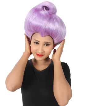 Adult Women Animated Fantasy Movie Fairy Godmother Wig, Capless Cap Design for Comfort, Multiple Color Options!