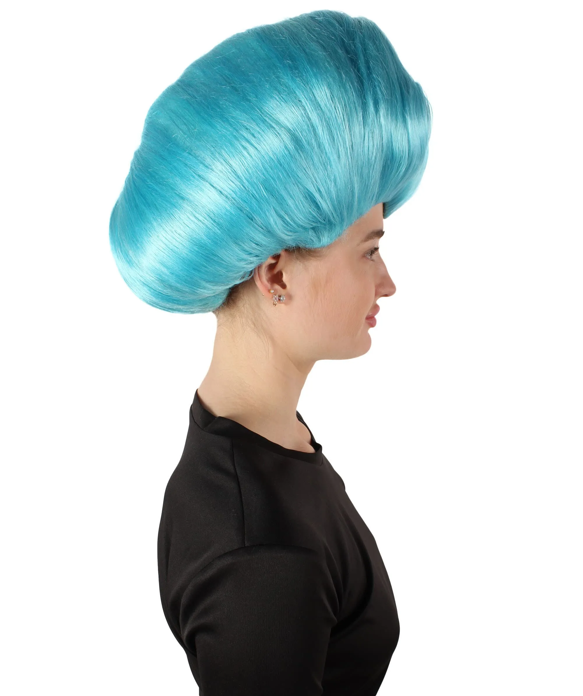 Adult Women Animated Fantasy Movie Fairy Godmother Wig, Capless Cap Design for Comfort, Multiple Color Options!