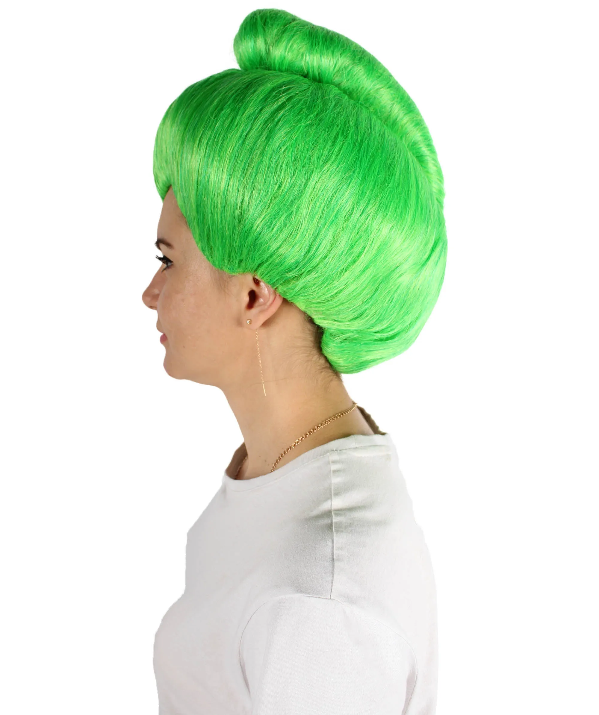 Adult Women Animated Fantasy Movie Fairy Godmother Wig, Capless Cap Design for Comfort, Multiple Color Options!