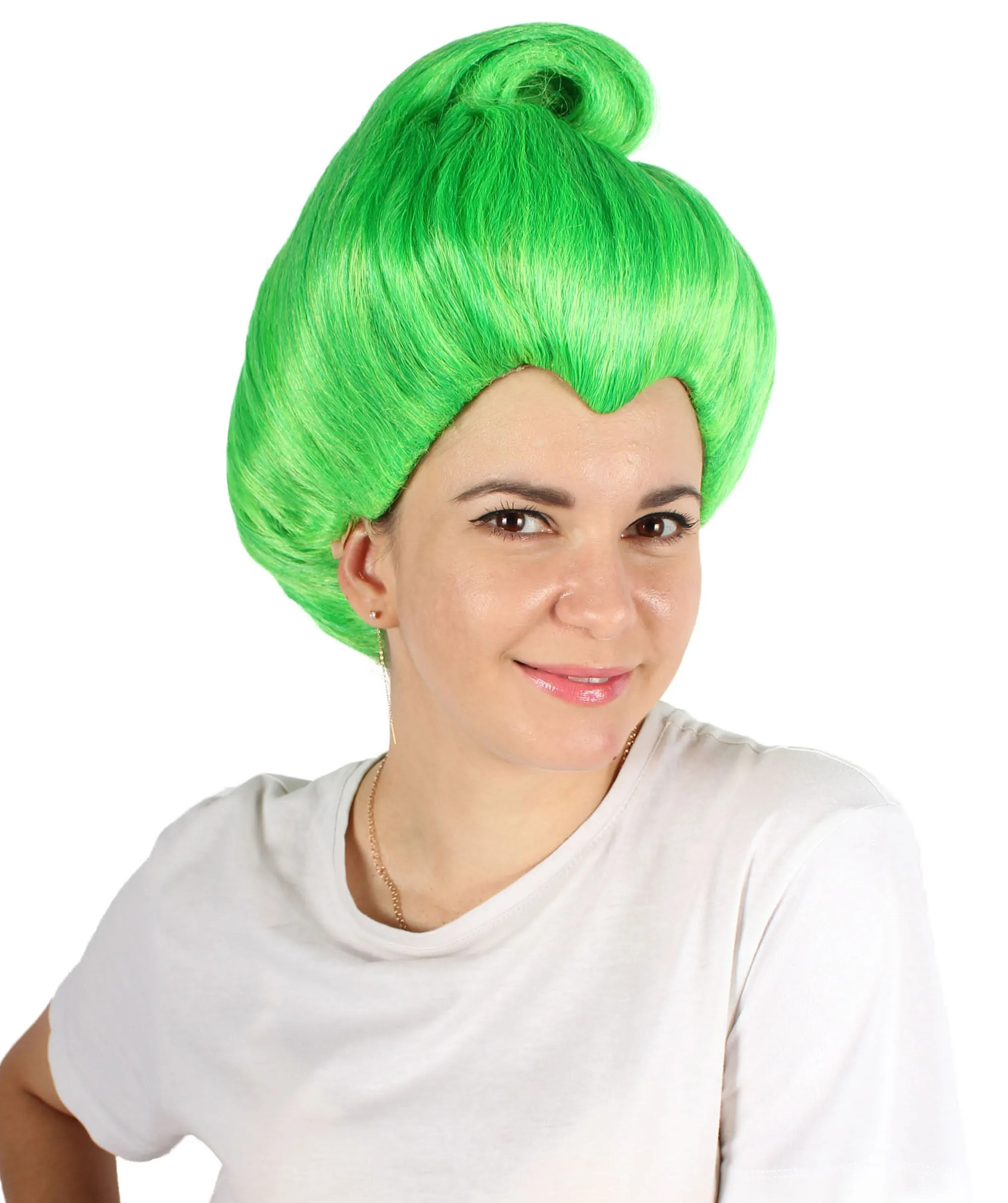 Adult Women Animated Fantasy Movie Fairy Godmother Wig, Capless Cap Design for Comfort, Multiple Color Options!