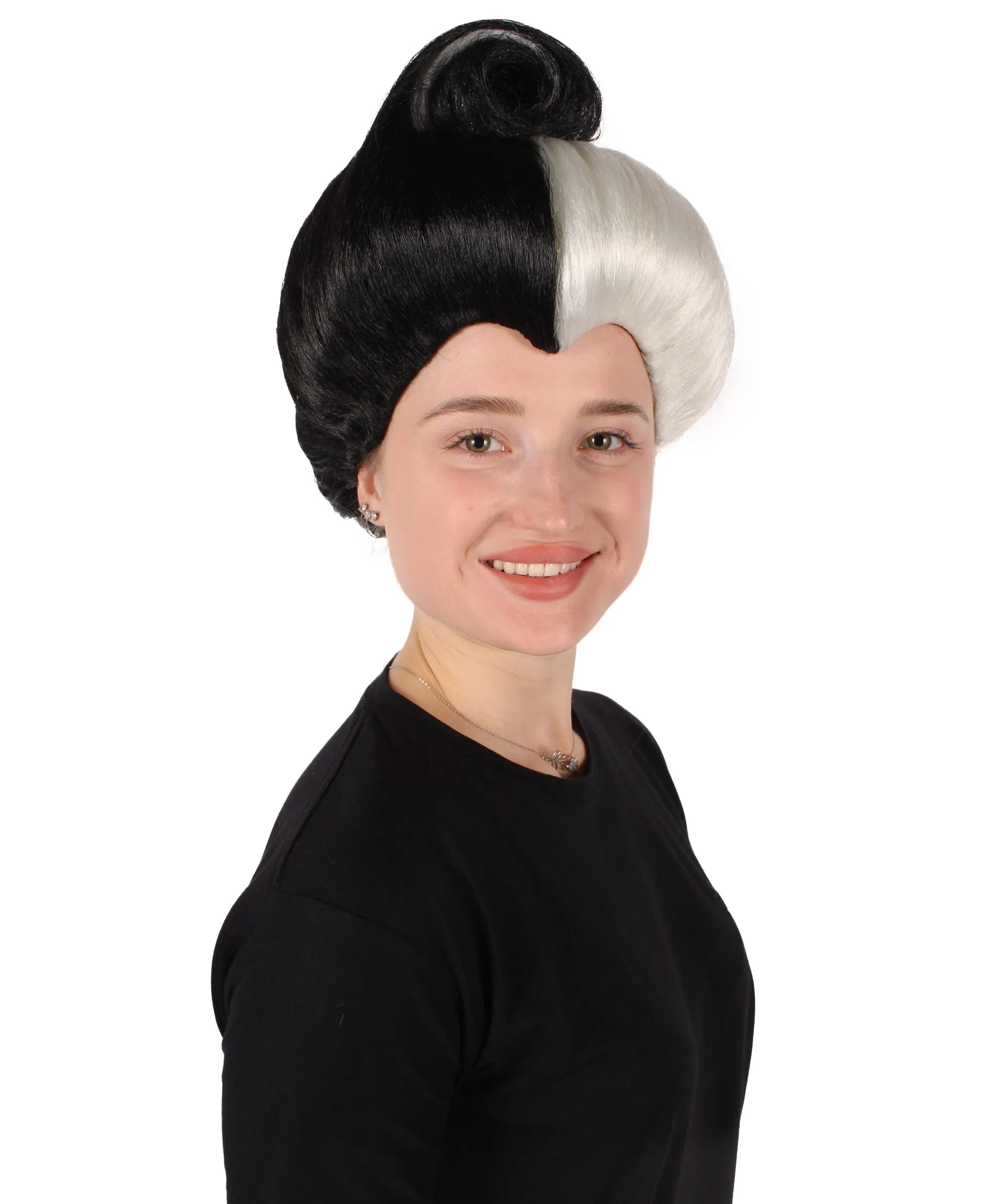 Adult Women Animated Fantasy Movie Fairy Godmother Wig, Capless Cap Design for Comfort, Multiple Color Options!