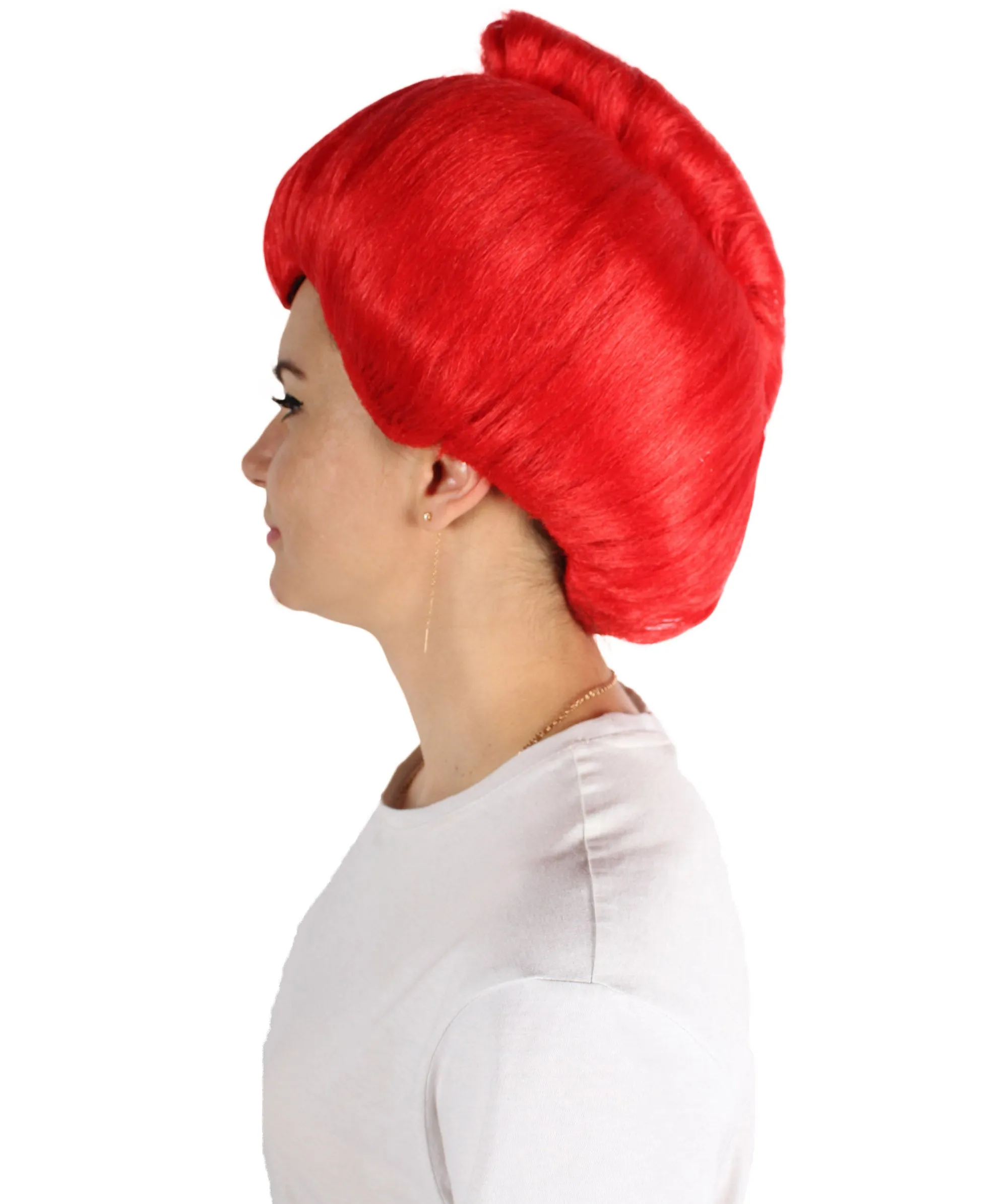Adult Women Animated Fantasy Movie Fairy Godmother Wig, Capless Cap Design for Comfort, Multiple Color Options!