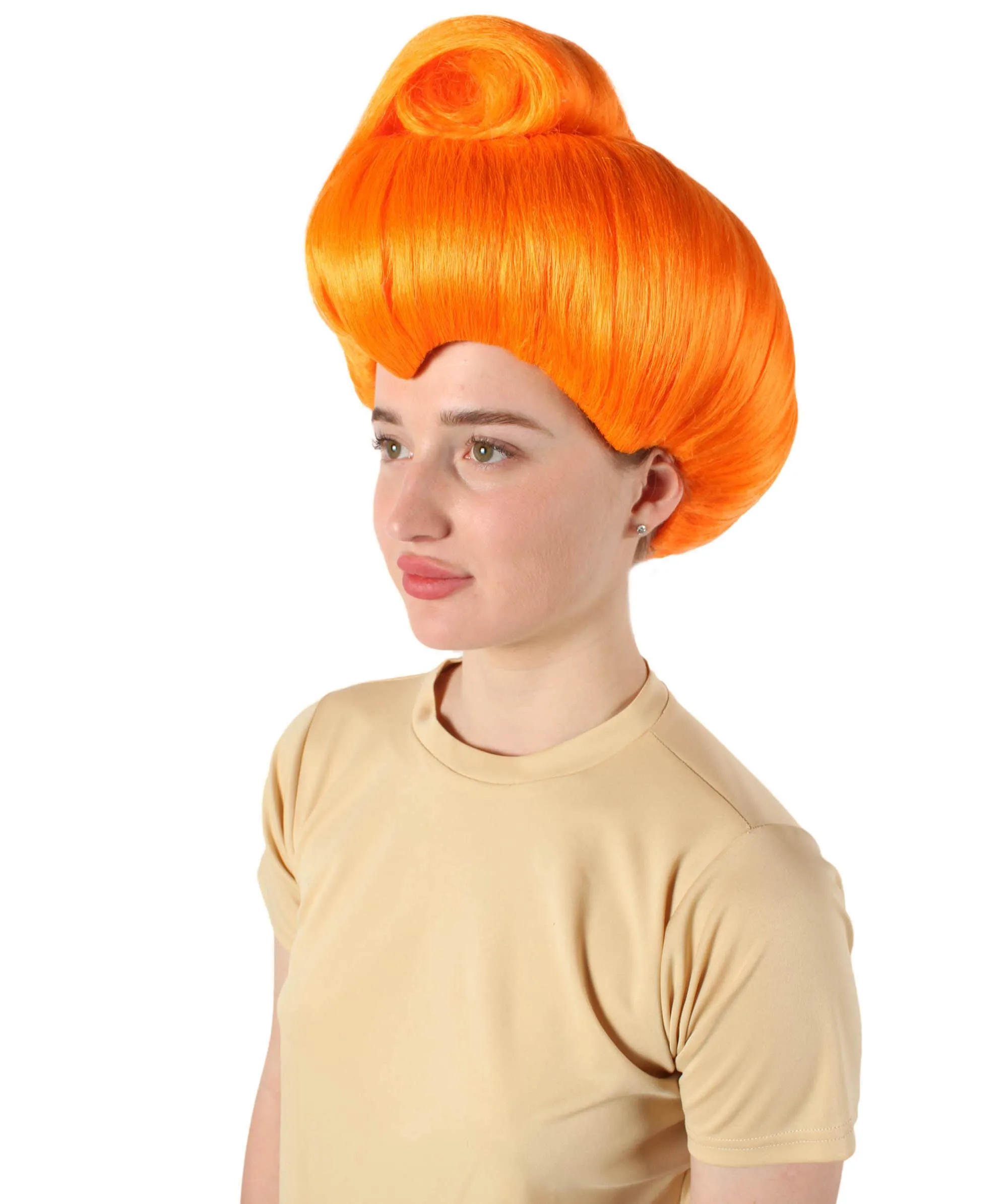 Adult Women Animated Fantasy Movie Fairy Godmother Wig, Capless Cap Design for Comfort, Multiple Color Options!