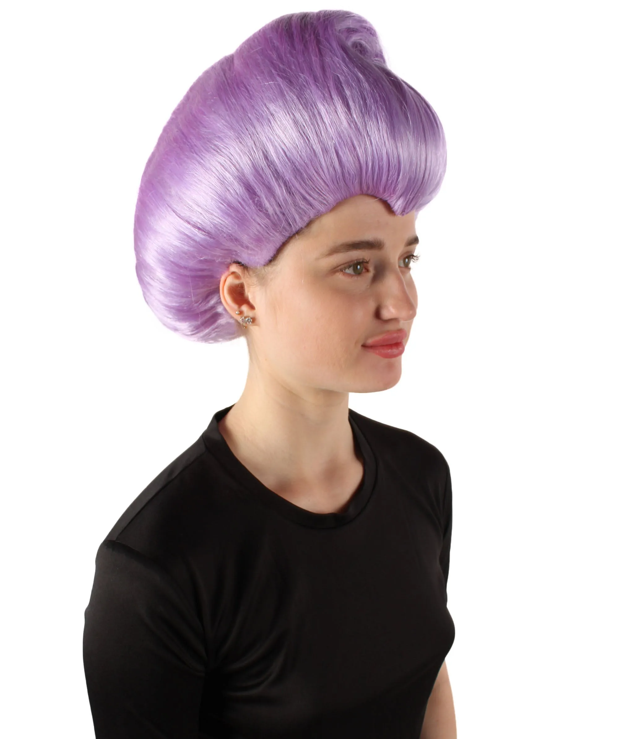 Adult Women Animated Fantasy Movie Fairy Godmother Wig, Capless Cap Design for Comfort, Multiple Color Options!