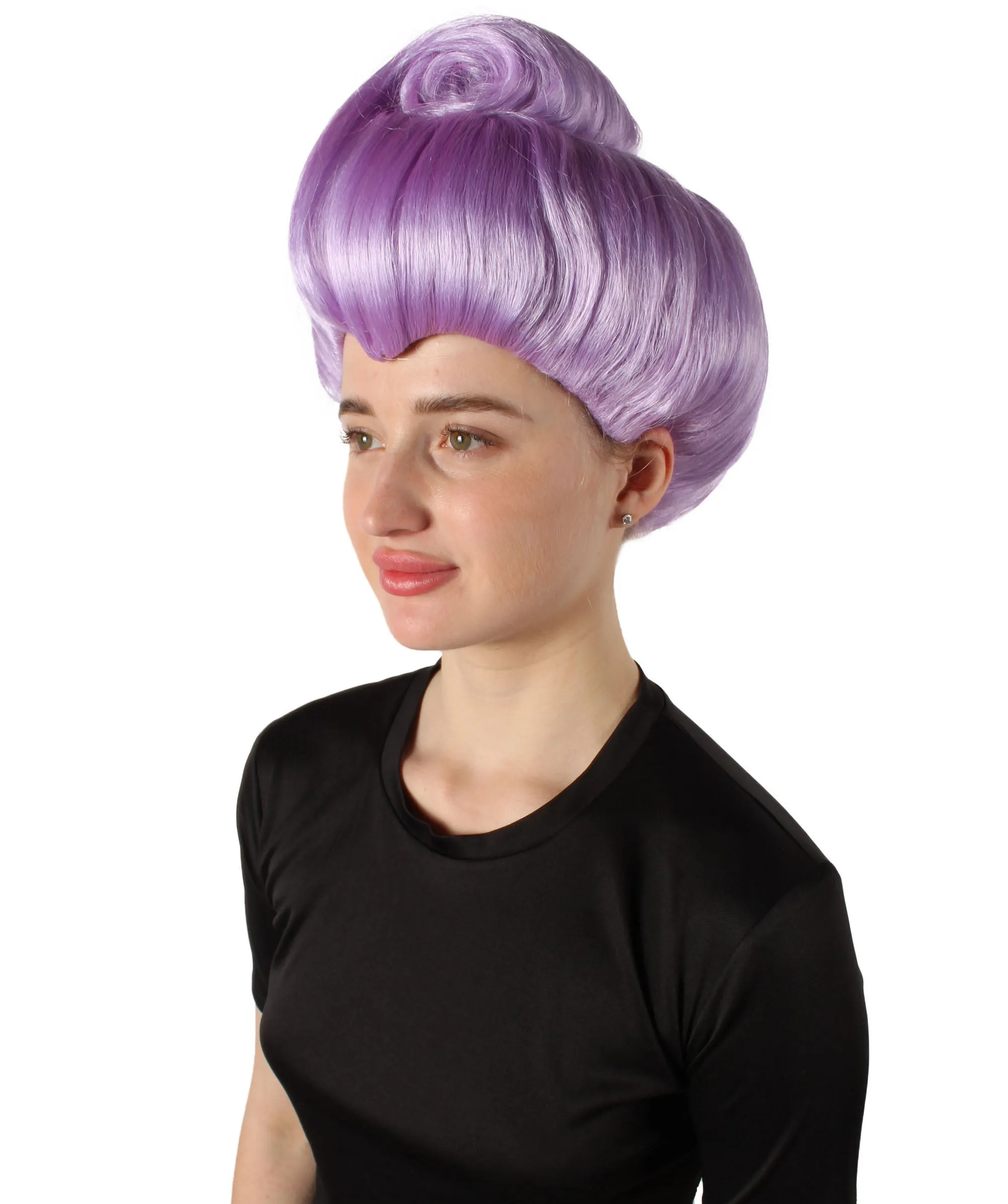 Adult Women Animated Fantasy Movie Fairy Godmother Wig, Capless Cap Design for Comfort, Multiple Color Options!