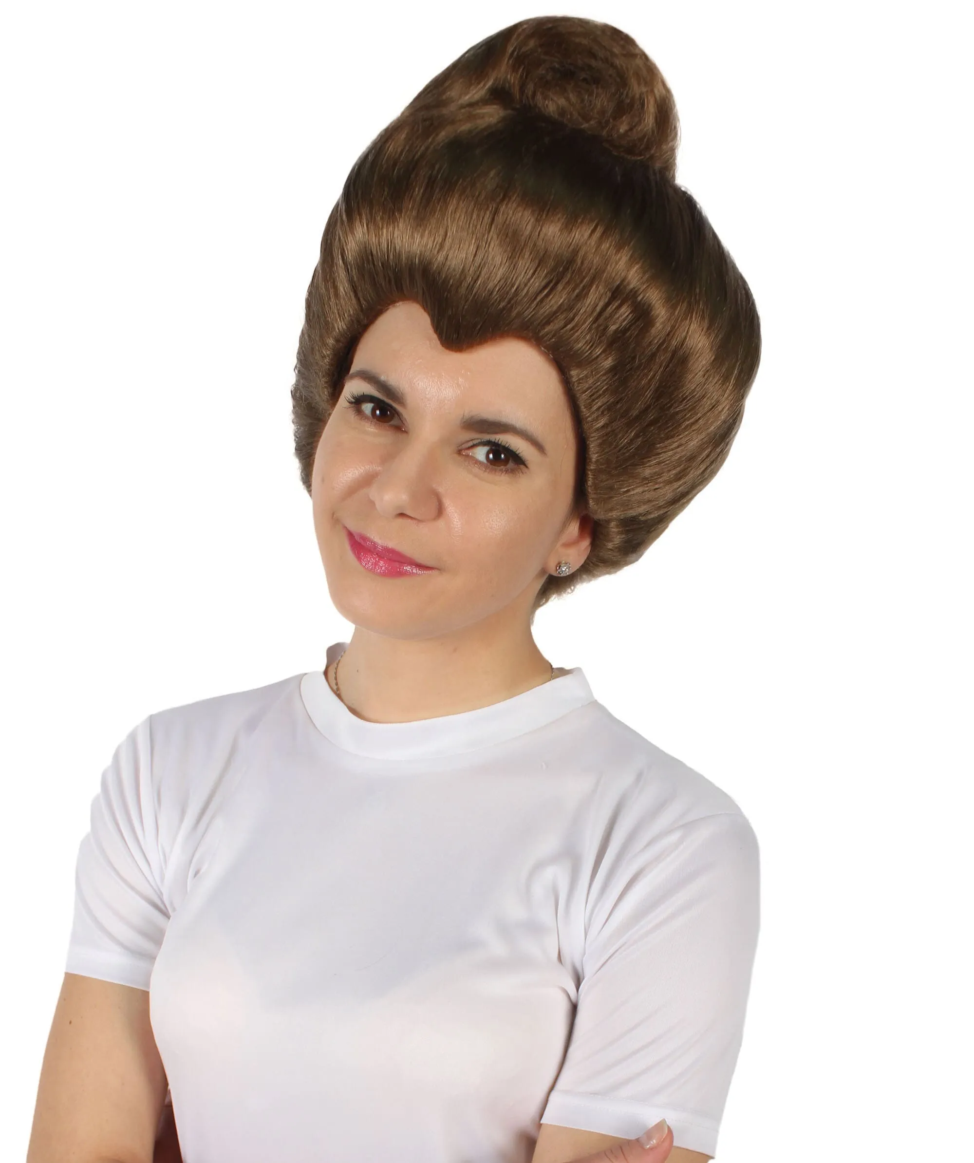Adult Women Animated Fantasy Movie Fairy Godmother Wig, Capless Cap Design for Comfort, Multiple Color Options!