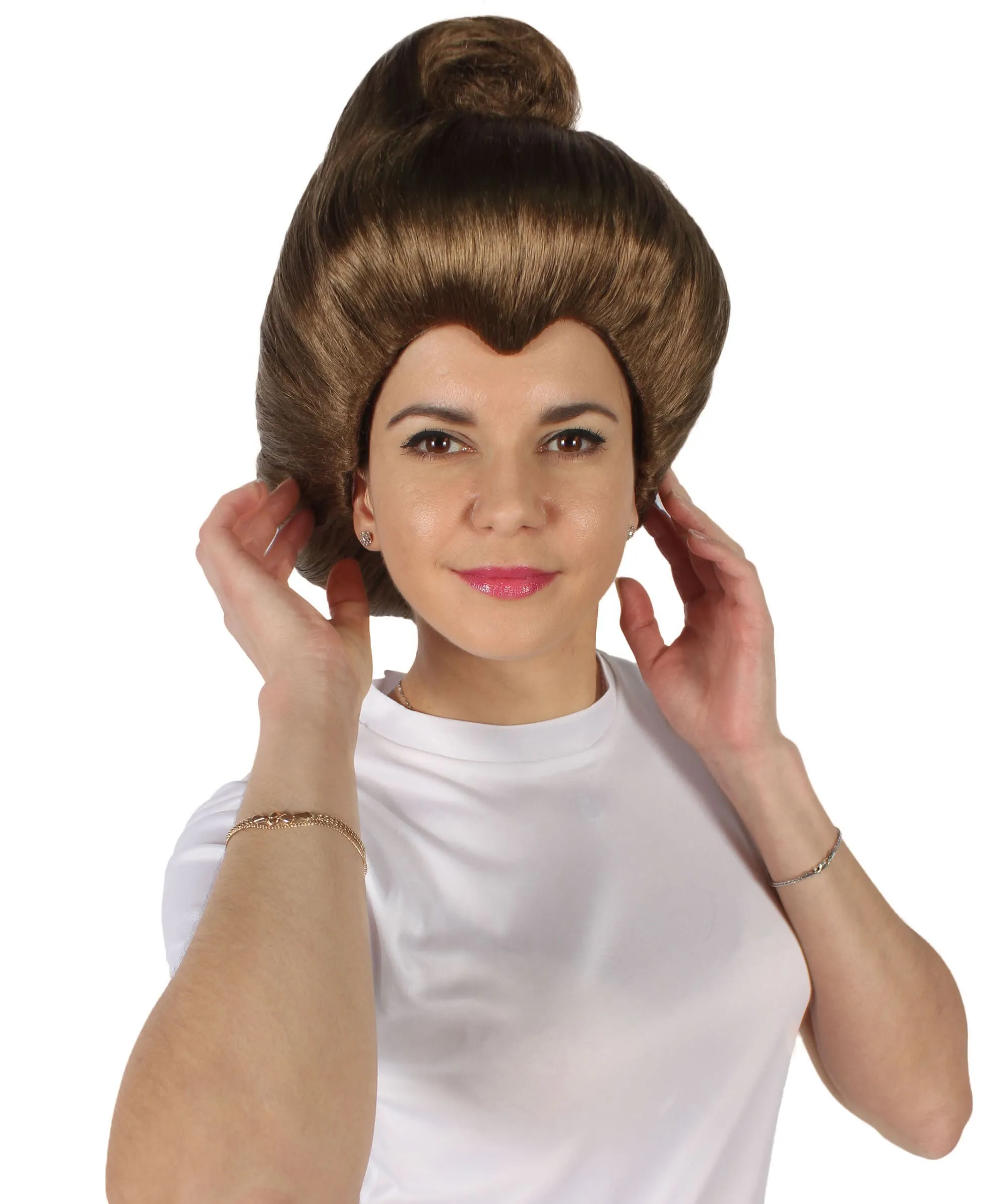 Adult Women Animated Fantasy Movie Fairy Godmother Wig, Capless Cap Design for Comfort, Multiple Color Options!