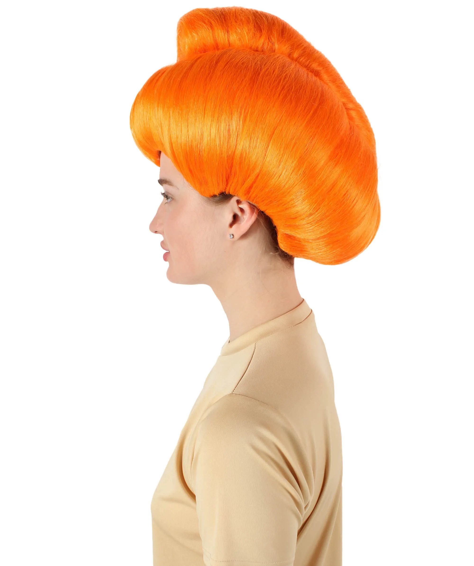 Adult Women Animated Fantasy Movie Fairy Godmother Wig, Capless Cap Design for Comfort, Multiple Color Options!