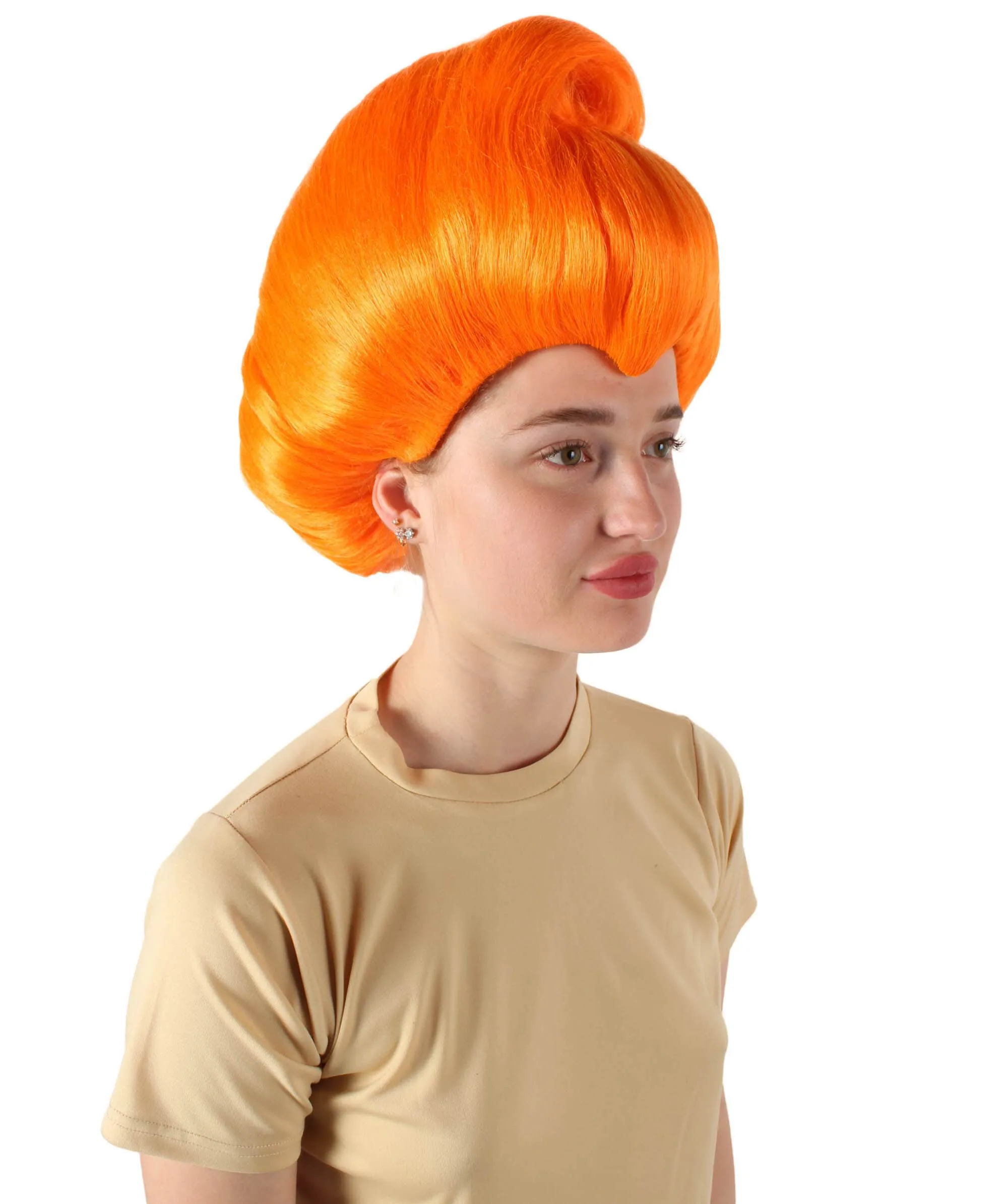 Adult Women Animated Fantasy Movie Fairy Godmother Wig, Capless Cap Design for Comfort, Multiple Color Options!