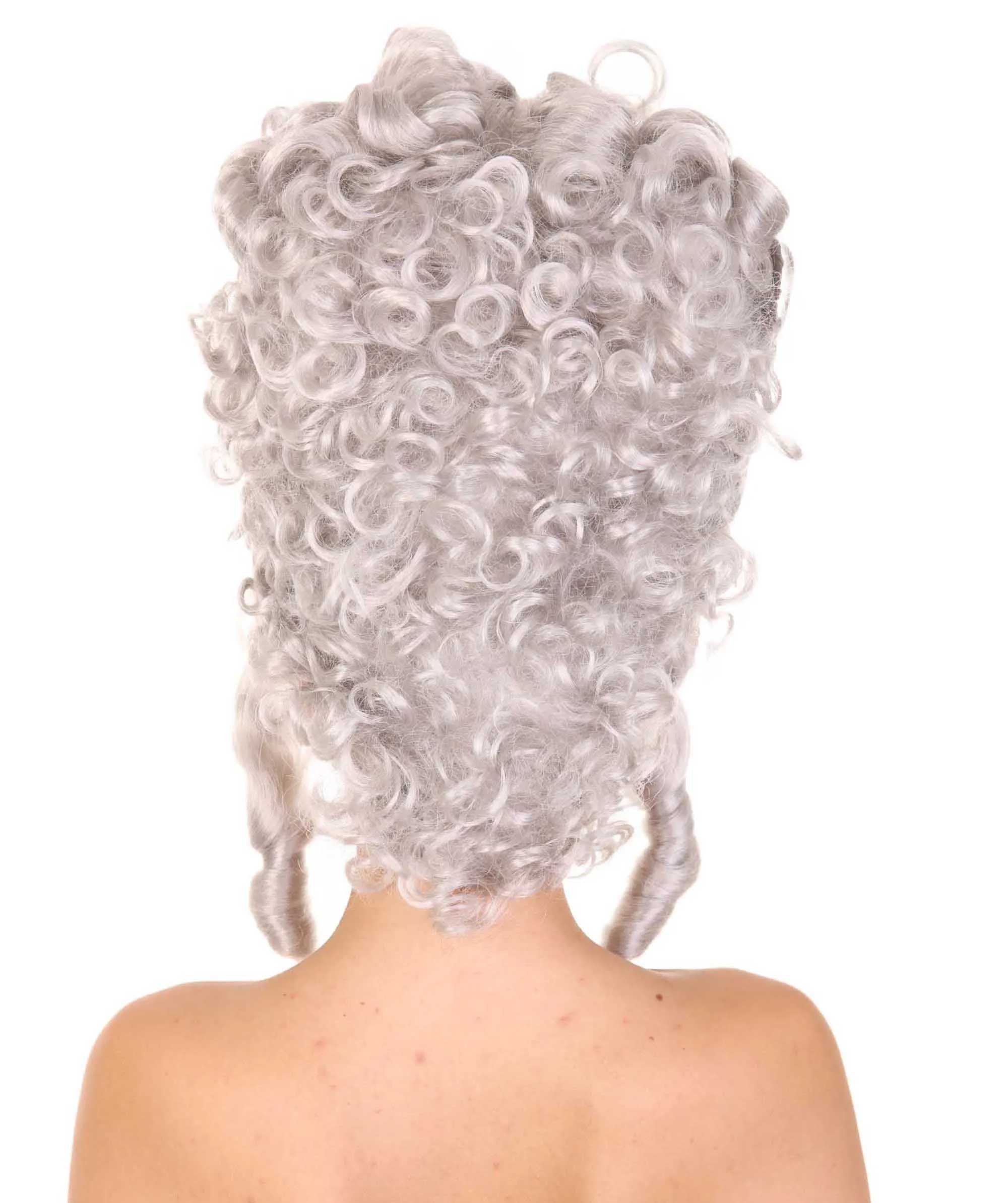 Adult Women Baroque Marie Antoinette Grey Womens Wig | Grey Colors Historical Wigs.