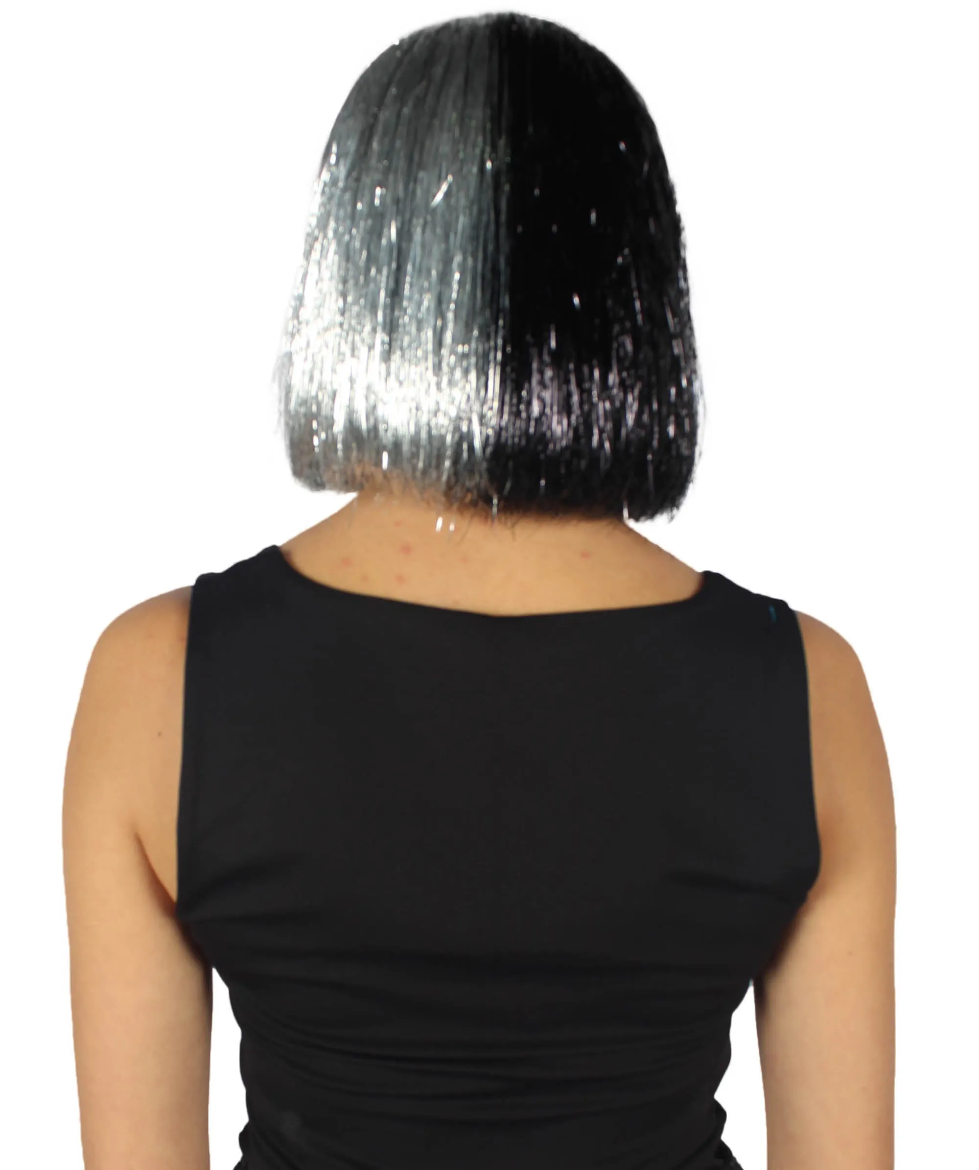 Adult Women Tinsel Bob Wig Collection, Multiple Color Options.