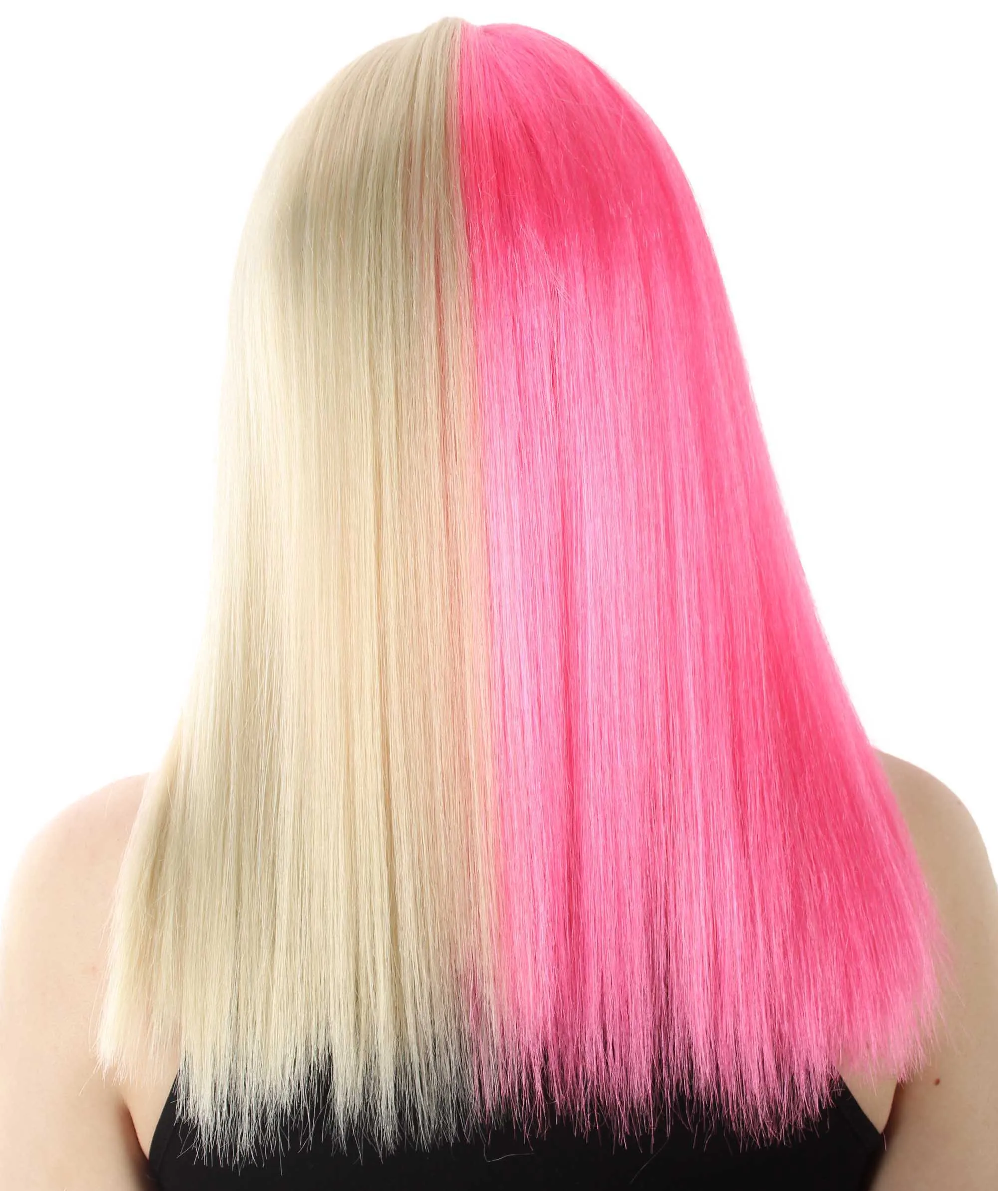 Adult Women's 18" Inch Silky Medium Straight Length Diva Wig, Multiple Color Synthetic Hair with Bangs | HPO