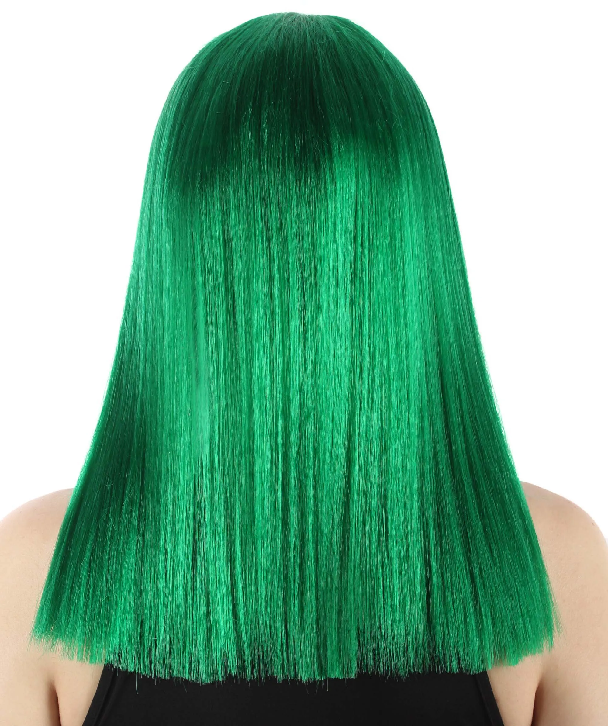 Adult Women's 18" Inch Silky Medium Straight Length Diva Wig, Multiple Color Synthetic Hair with Bangs | HPO