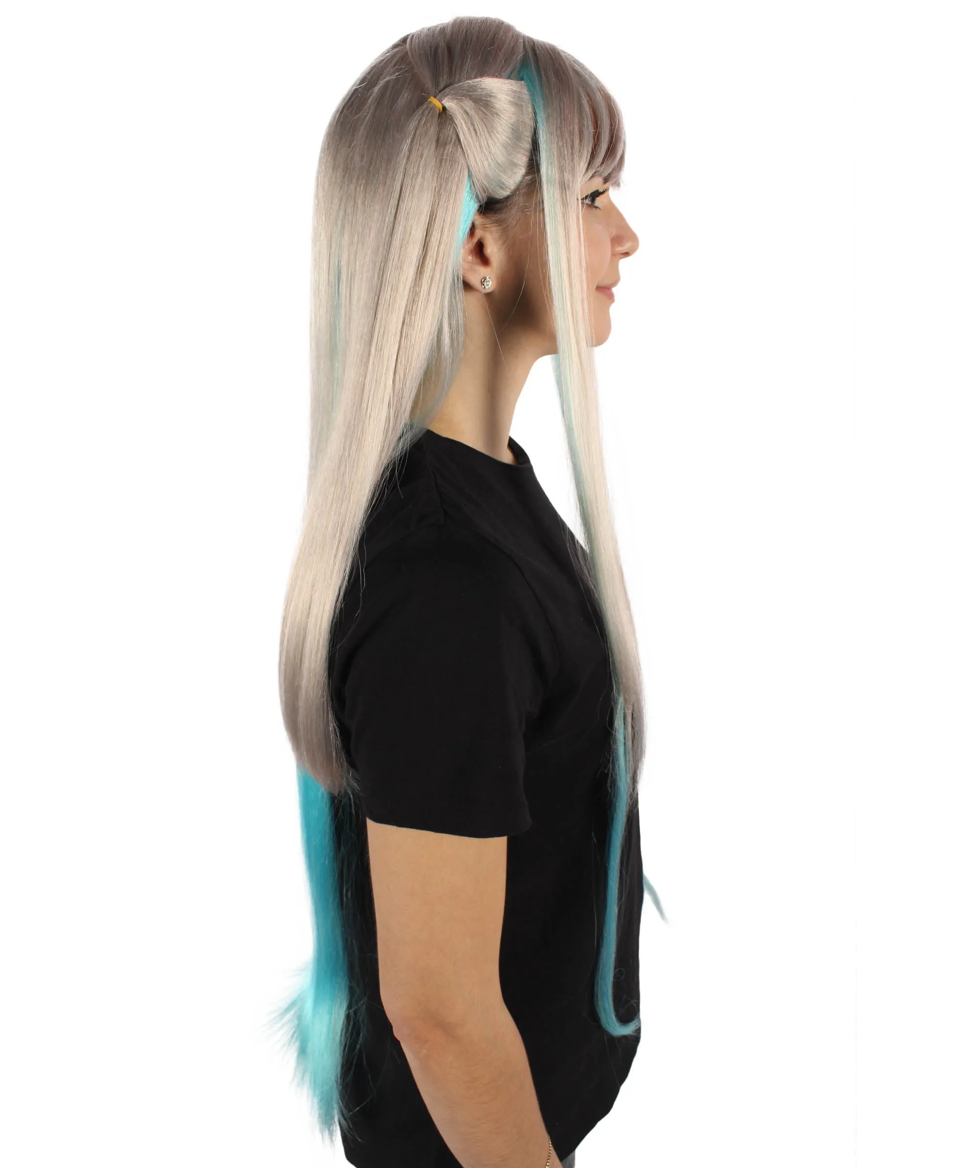 Adult Women's Anime Cosplay Wig | Synthetic Fiber | Capless Cap | Perfect for Halloween