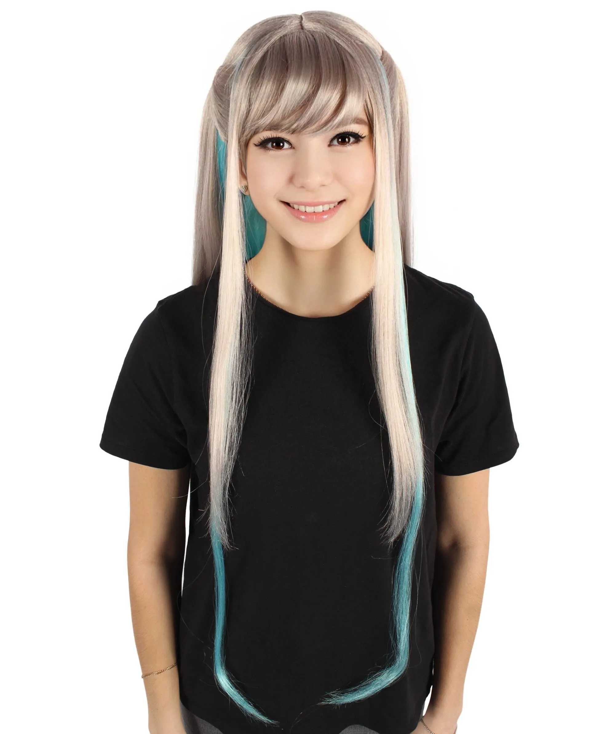 Adult Women's Anime Cosplay Wig | Synthetic Fiber | Capless Cap | Perfect for Halloween