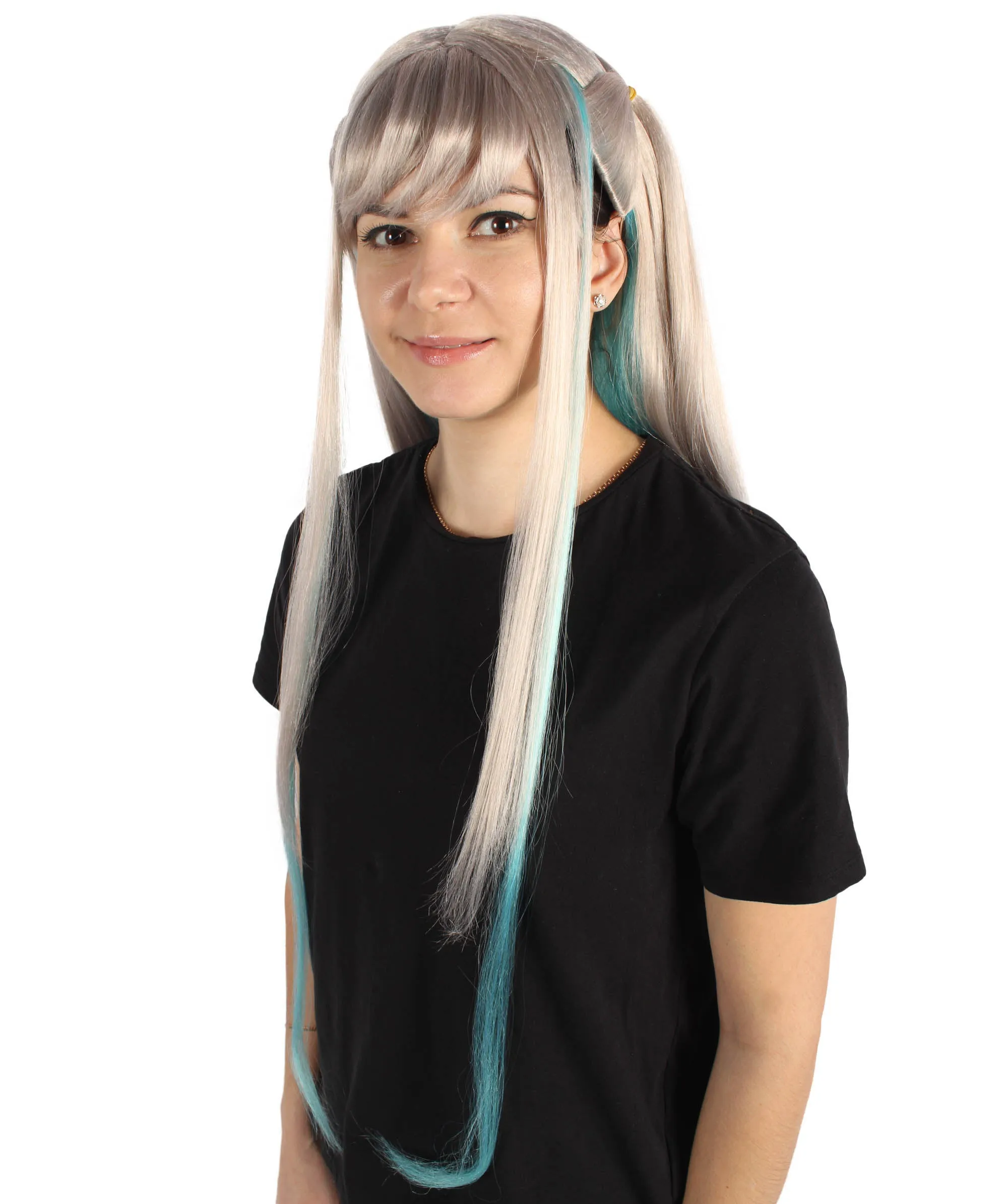 Adult Women's Anime Cosplay Wig | Synthetic Fiber | Capless Cap | Perfect for Halloween