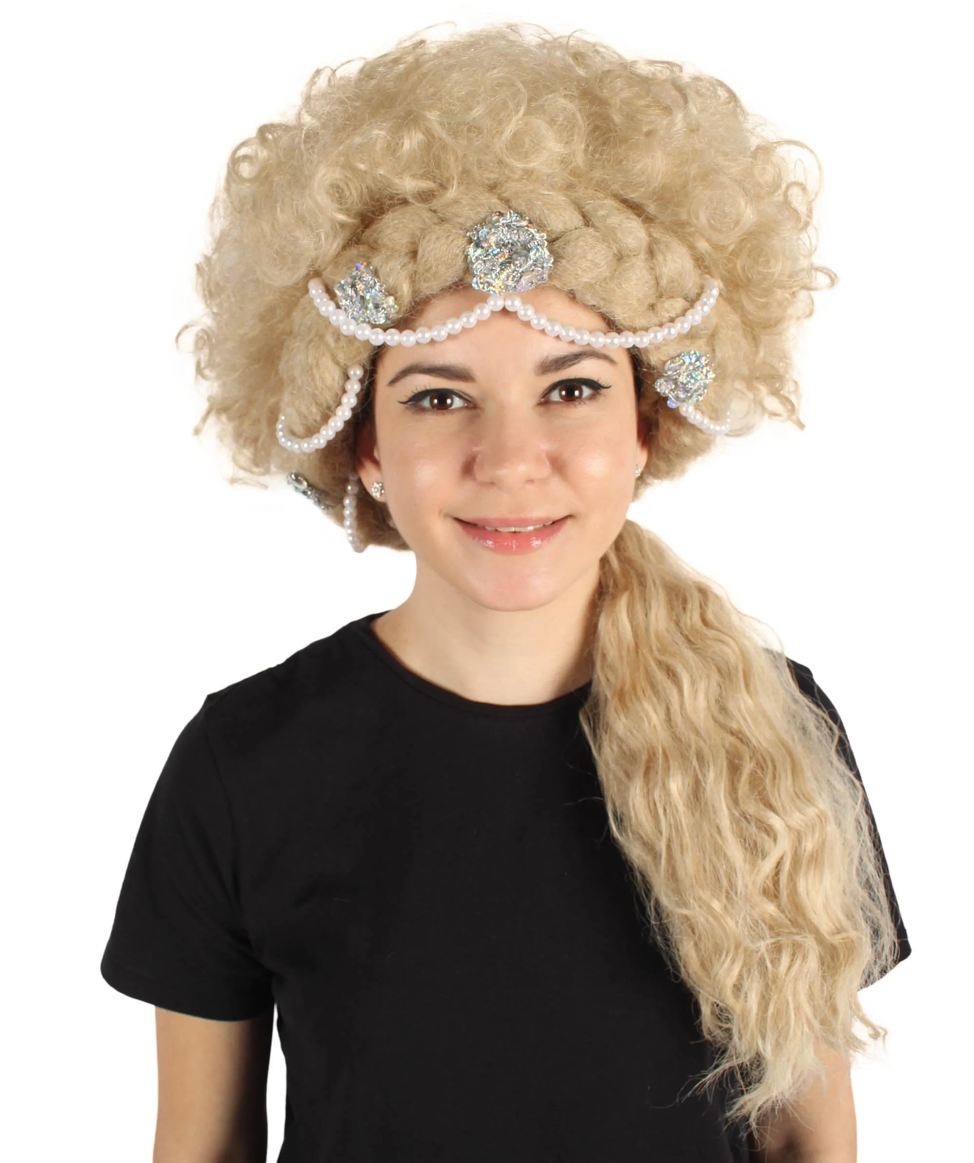 Adult Women's blonde cosplay wig | Synthetic Fiber | Capless Cap | Perfect for Halloween