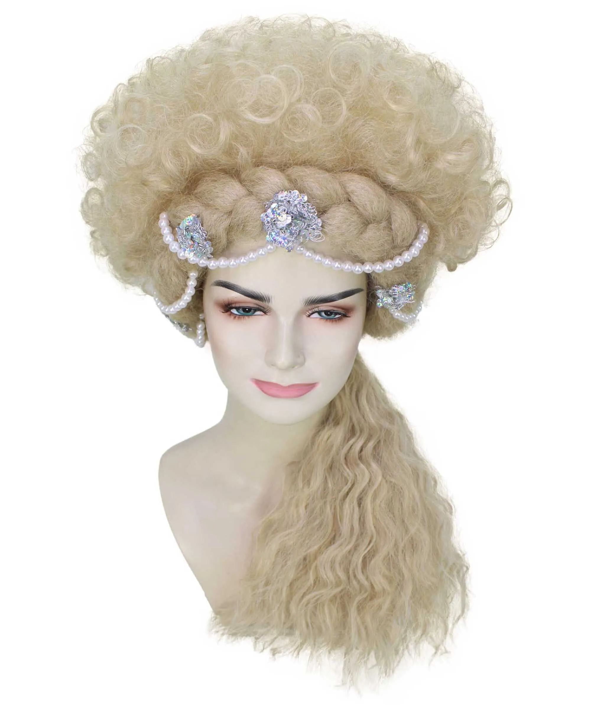 Adult Women's blonde cosplay wig | Synthetic Fiber | Capless Cap | Perfect for Halloween