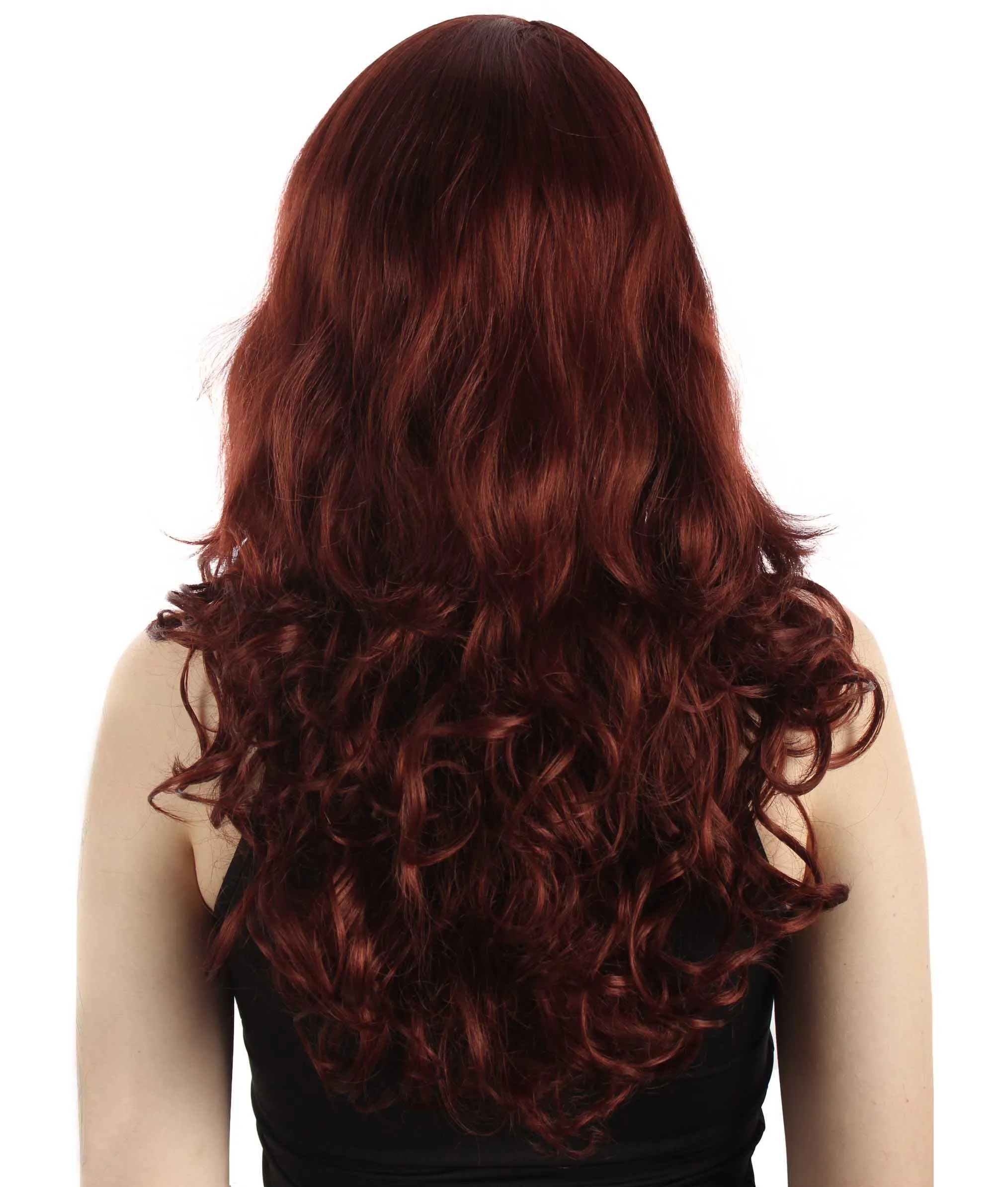 Adult Women's Carnival Mardi Gras Wavy Style Wig | Cosplay Halloween Wig | Multiple Colors Option | Premium Breathable Capless Cap