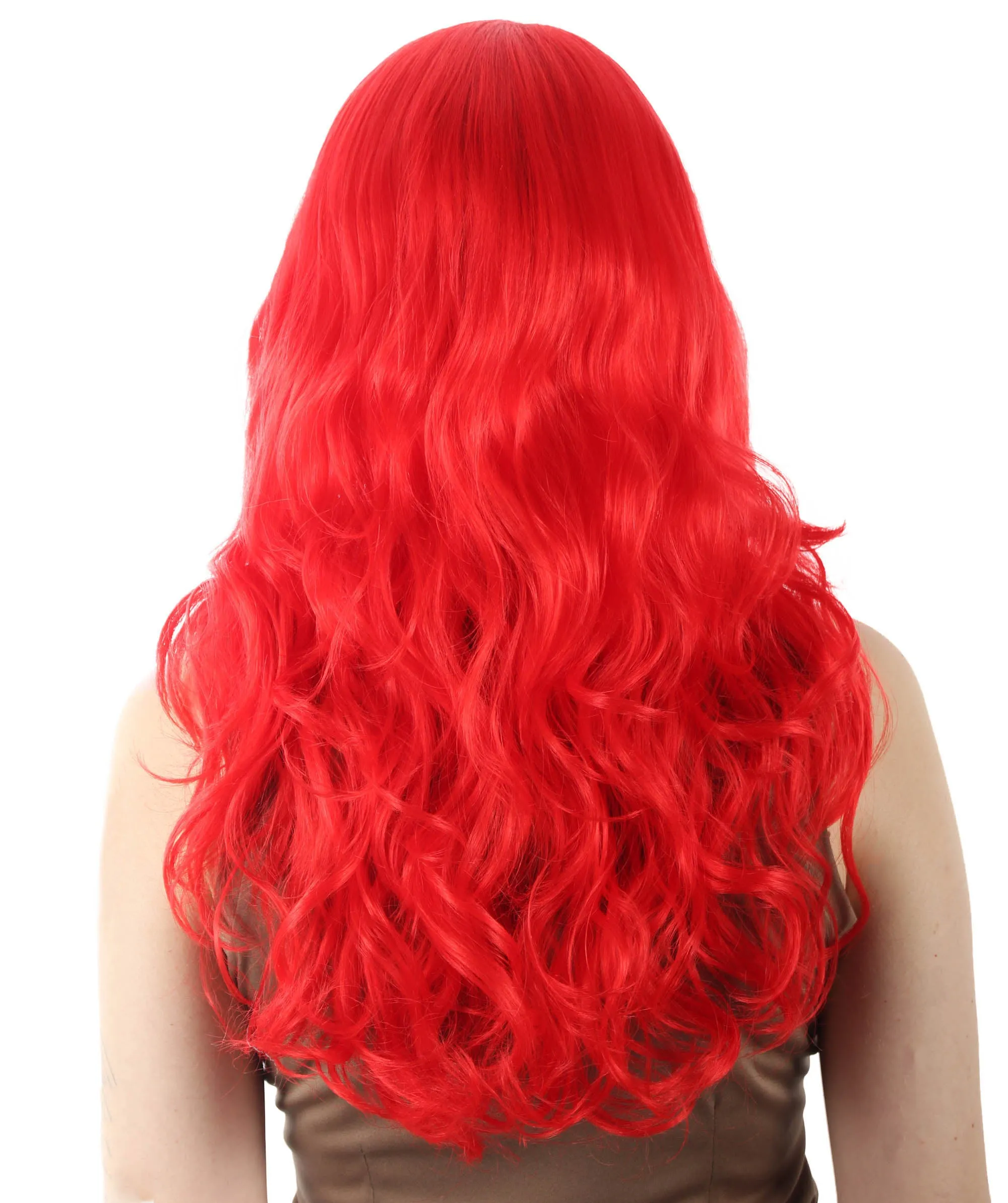 Adult Women's Carnival Mardi Gras Wavy Style Wig | Cosplay Halloween Wig | Multiple Colors Option | Premium Breathable Capless Cap