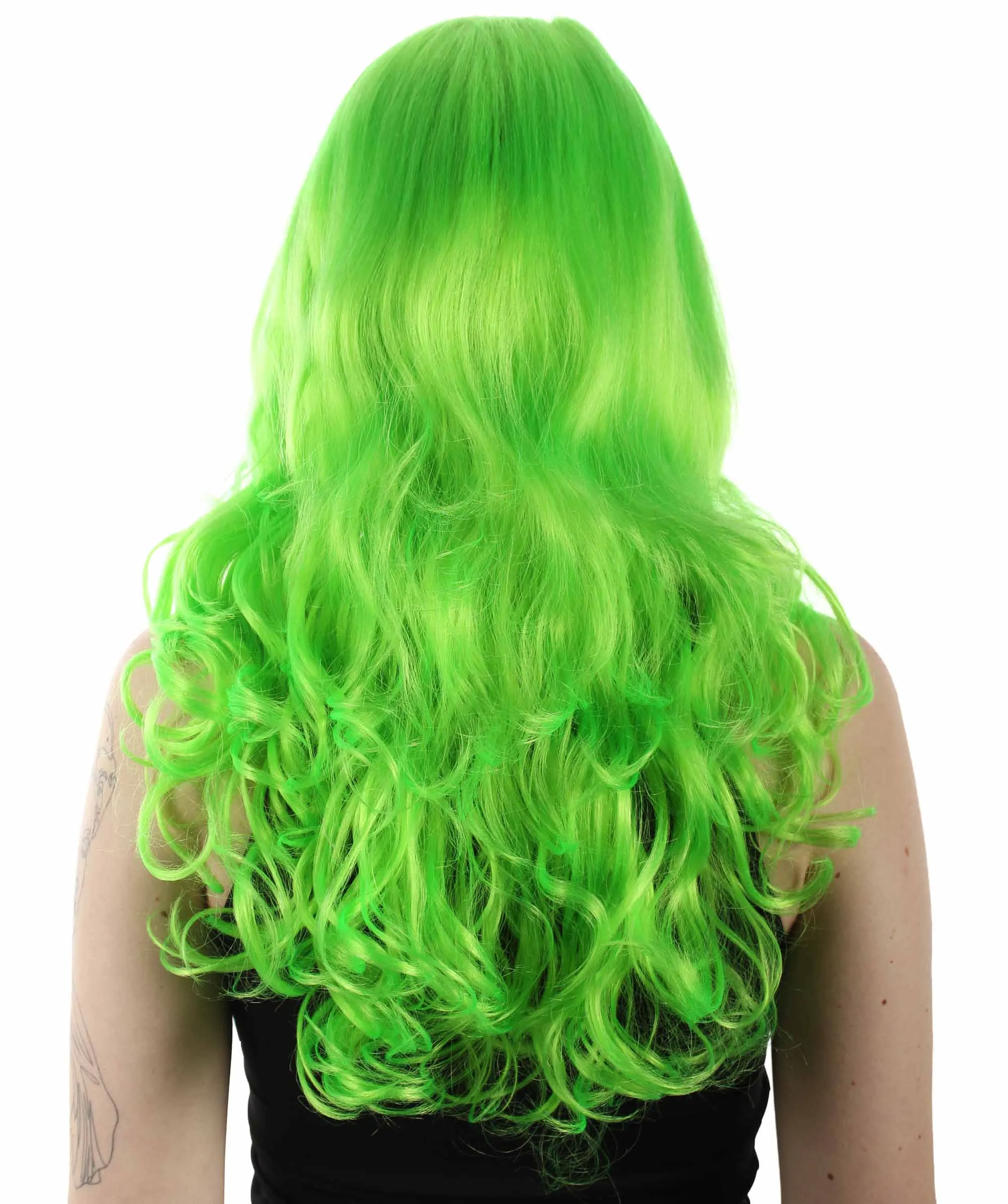 Adult Women's Carnival Mardi Gras Wavy Style Wig | Cosplay Halloween Wig | Multiple Colors Option | Premium Breathable Capless Cap