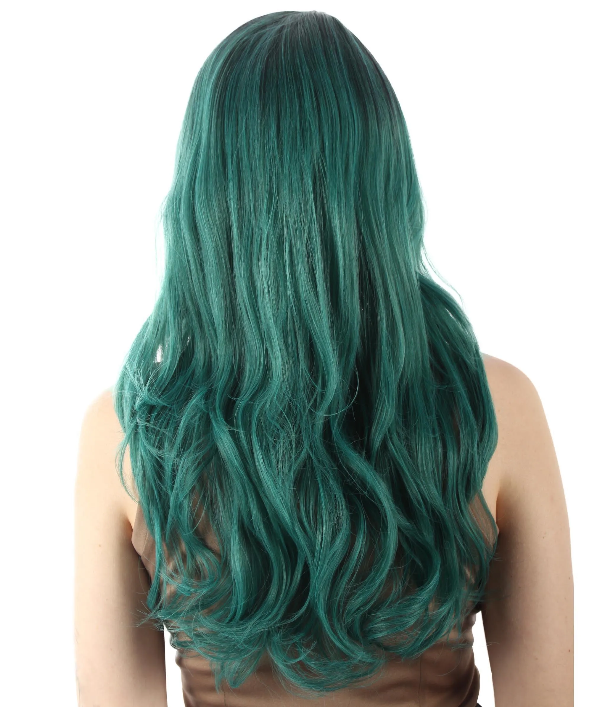 Adult Women's Carnival Mardi Gras Wavy Style Wig | Cosplay Halloween Wig | Multiple Colors Option | Premium Breathable Capless Cap