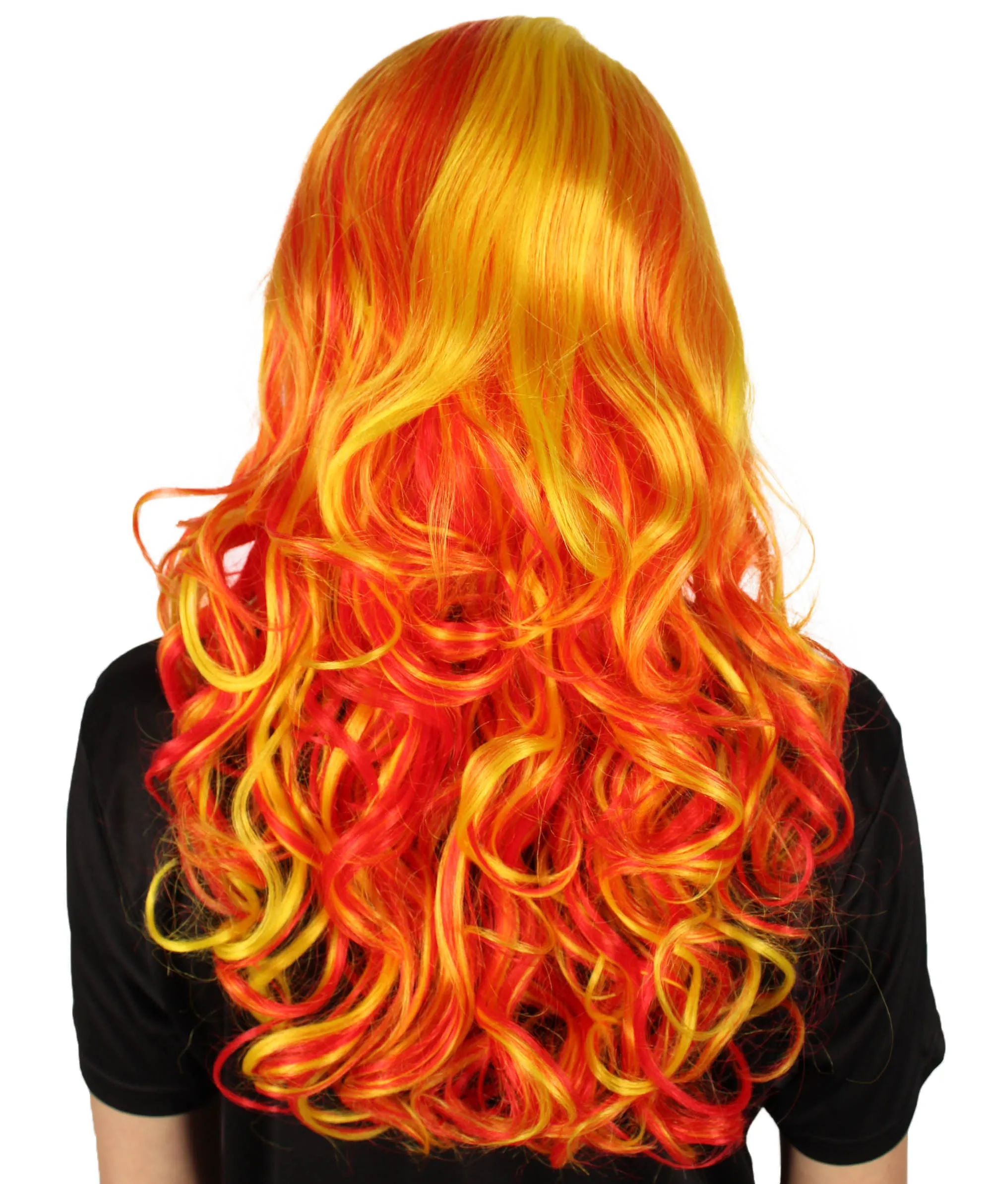 Adult Women's Carnival Mardi Gras Wavy Style Wig | Cosplay Halloween Wig | Multiple Colors Option | Premium Breathable Capless Cap