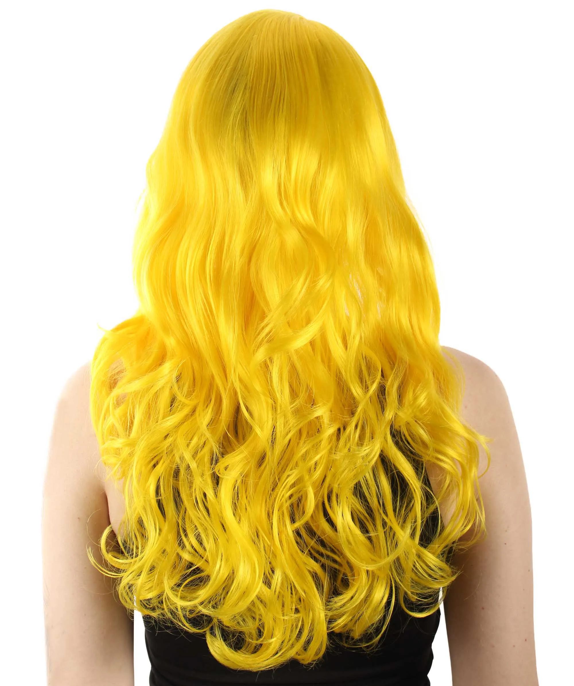 Adult Women's Carnival Mardi Gras Wavy Style Wig | Cosplay Halloween Wig | Multiple Colors Option | Premium Breathable Capless Cap
