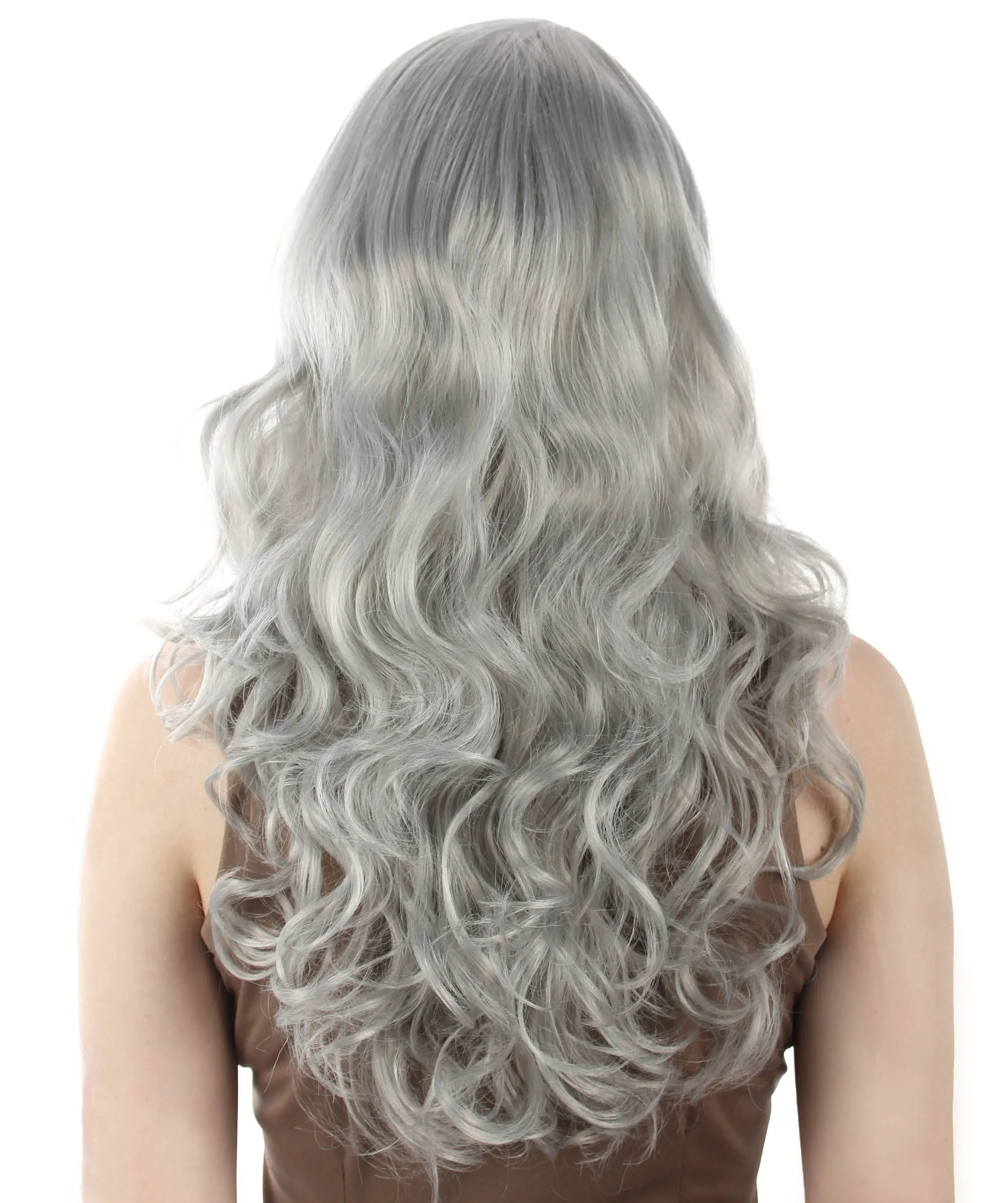 Adult Women's Carnival Mardi Gras Wavy Style Wig | Cosplay Halloween Wig | Multiple Colors Option | Premium Breathable Capless Cap