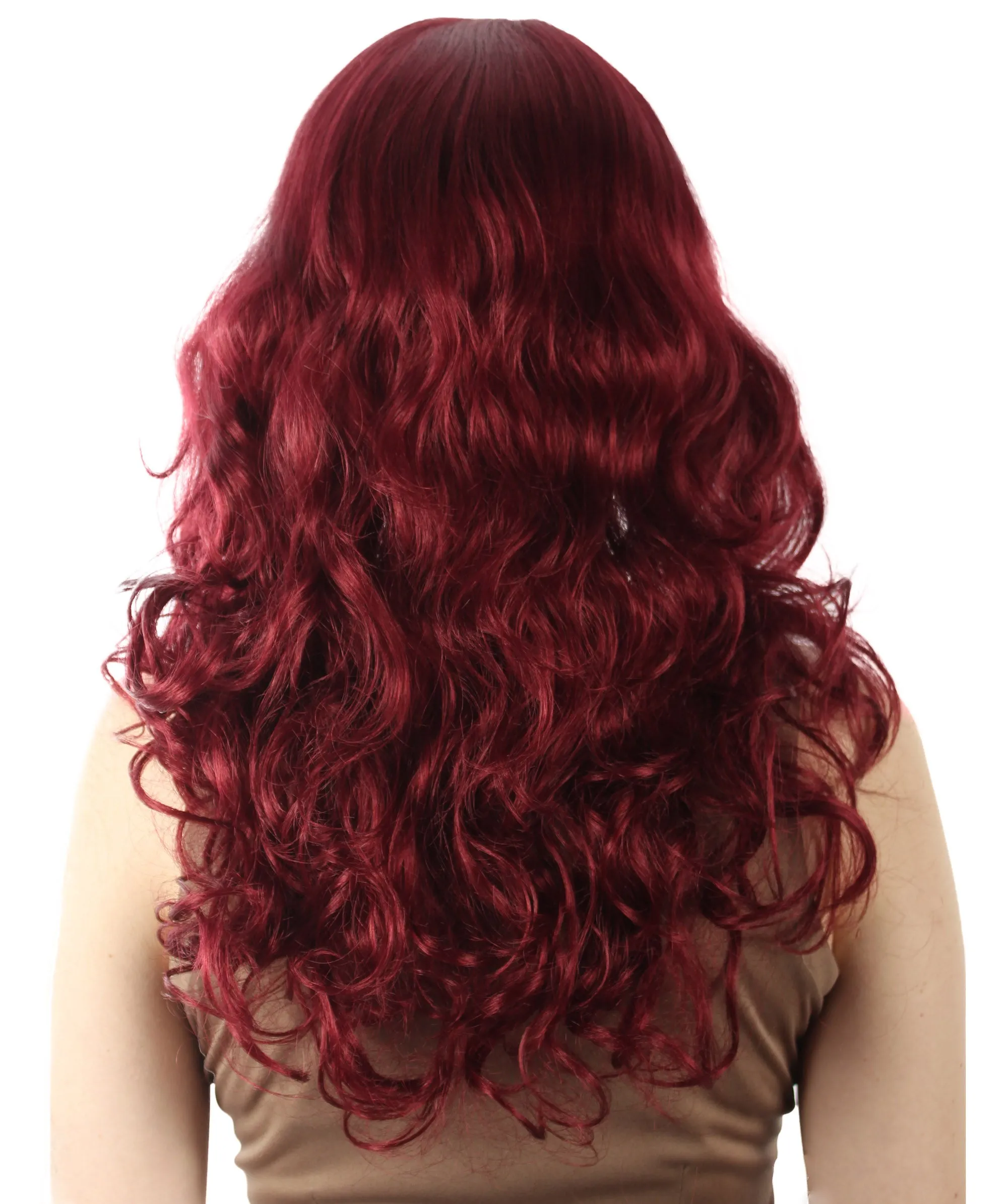 Adult Women's Carnival Mardi Gras Wavy Style Wig | Cosplay Halloween Wig | Multiple Colors Option | Premium Breathable Capless Cap