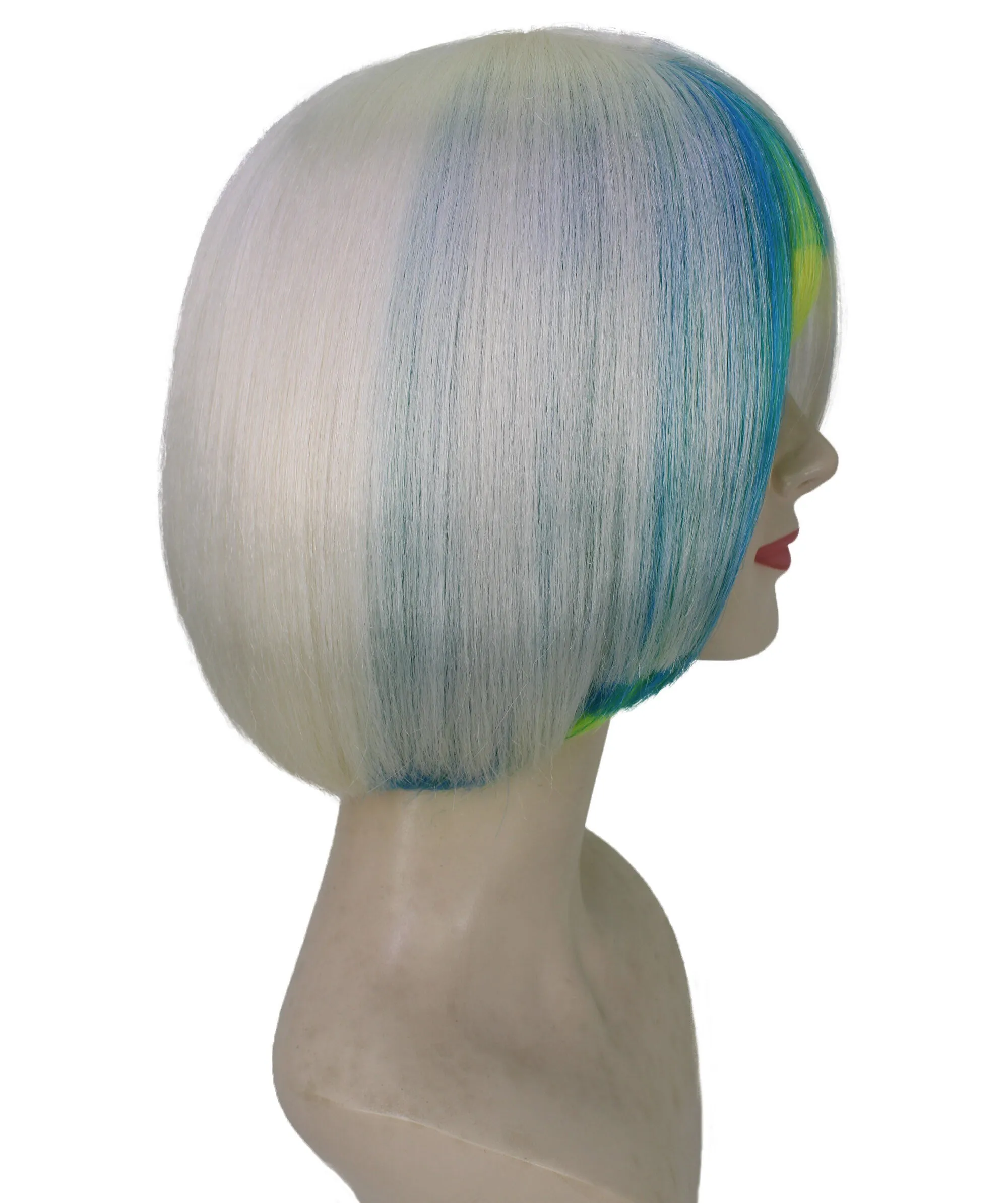 Adult Women's Diamond Gradient Short Anime Wig | Perfect for Halloween | Flame retardant Synthetic Fiber