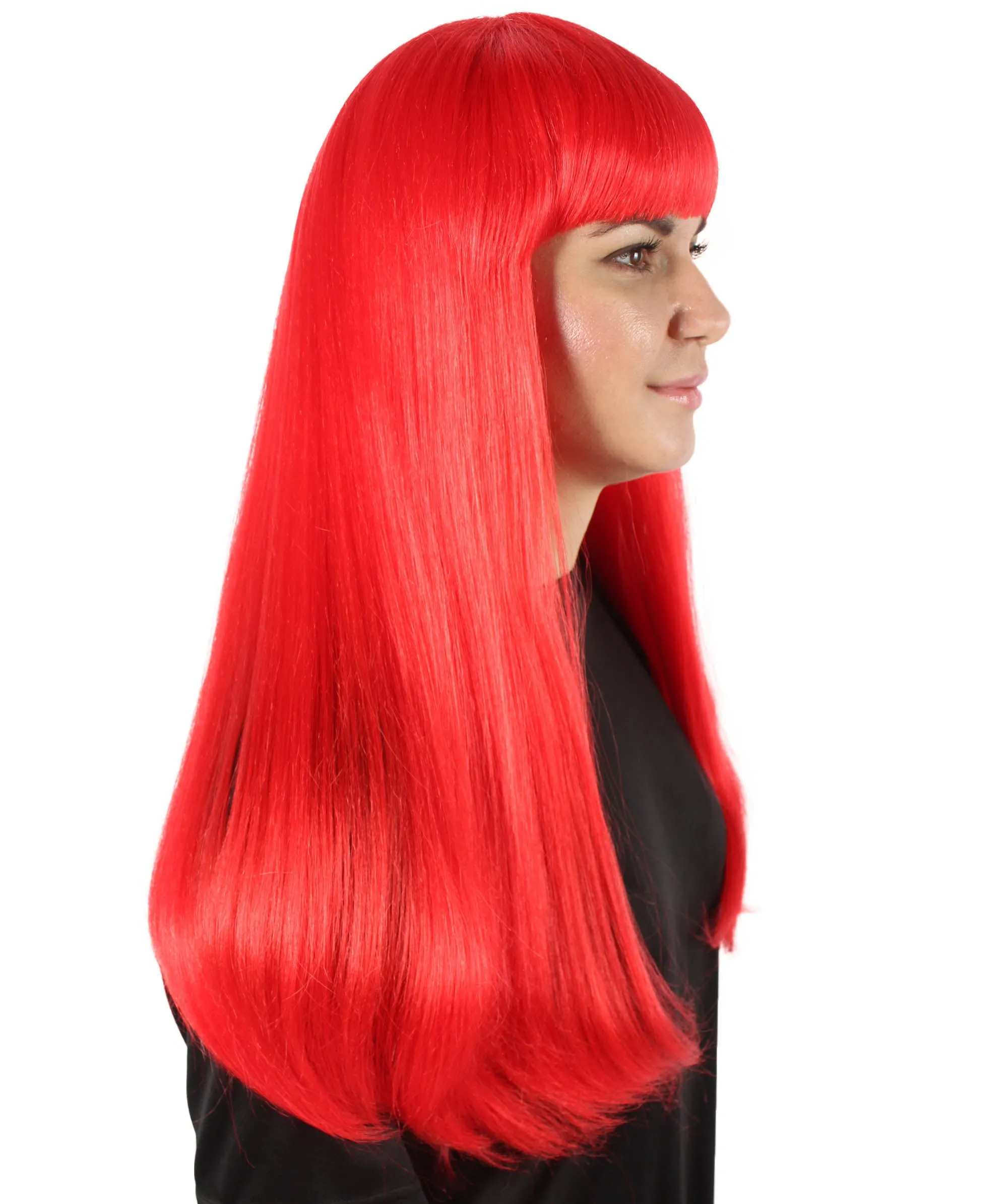 Adult Women's Fantasy Glamour wig I Multiple Colors Wigs | Premium Breathable Capless Cap